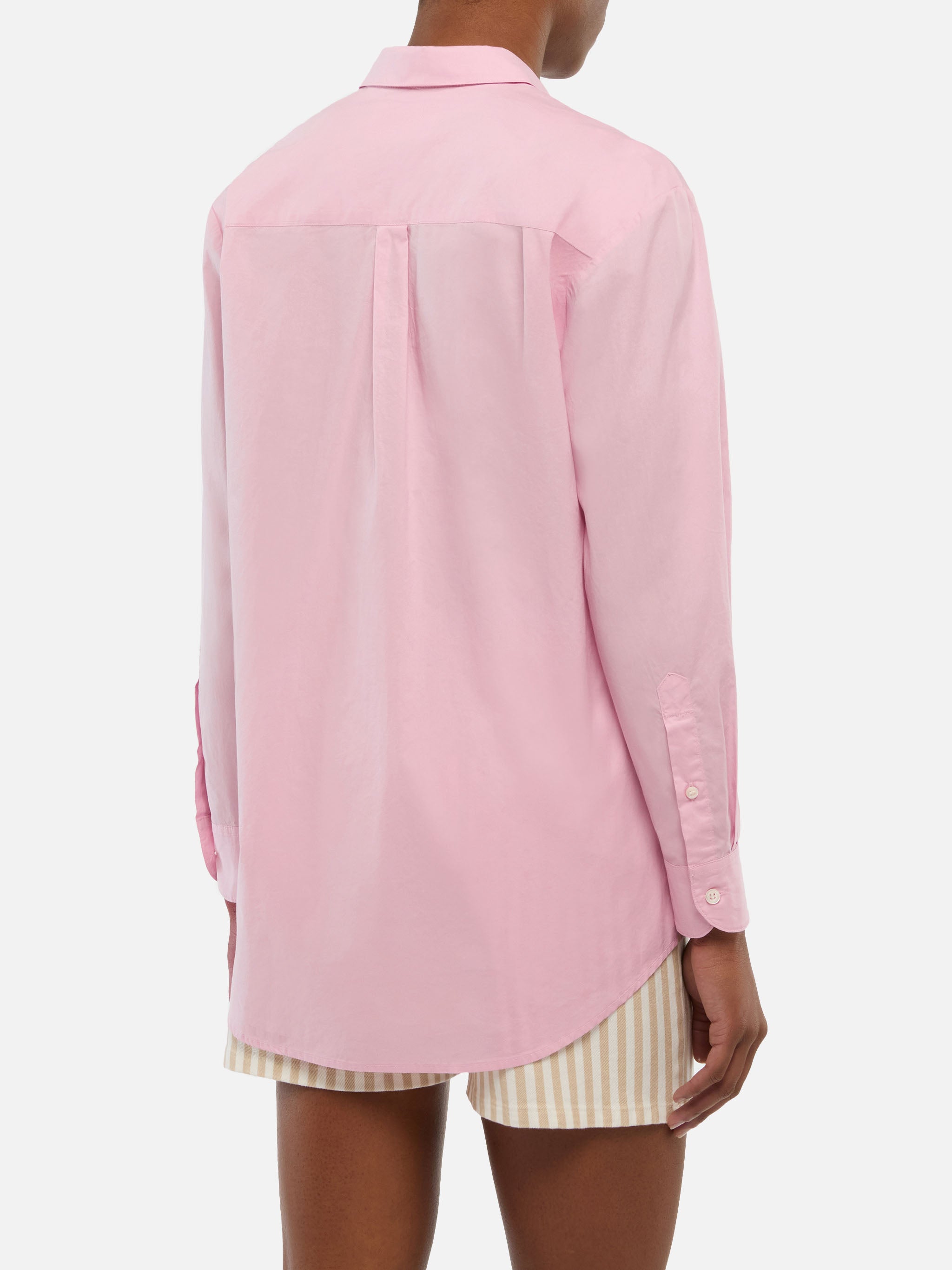 mc2-saint-barth-brigitte-camicia-in-popeline-di-cotone-a-righe-rosa-con-ricamo-m image 3