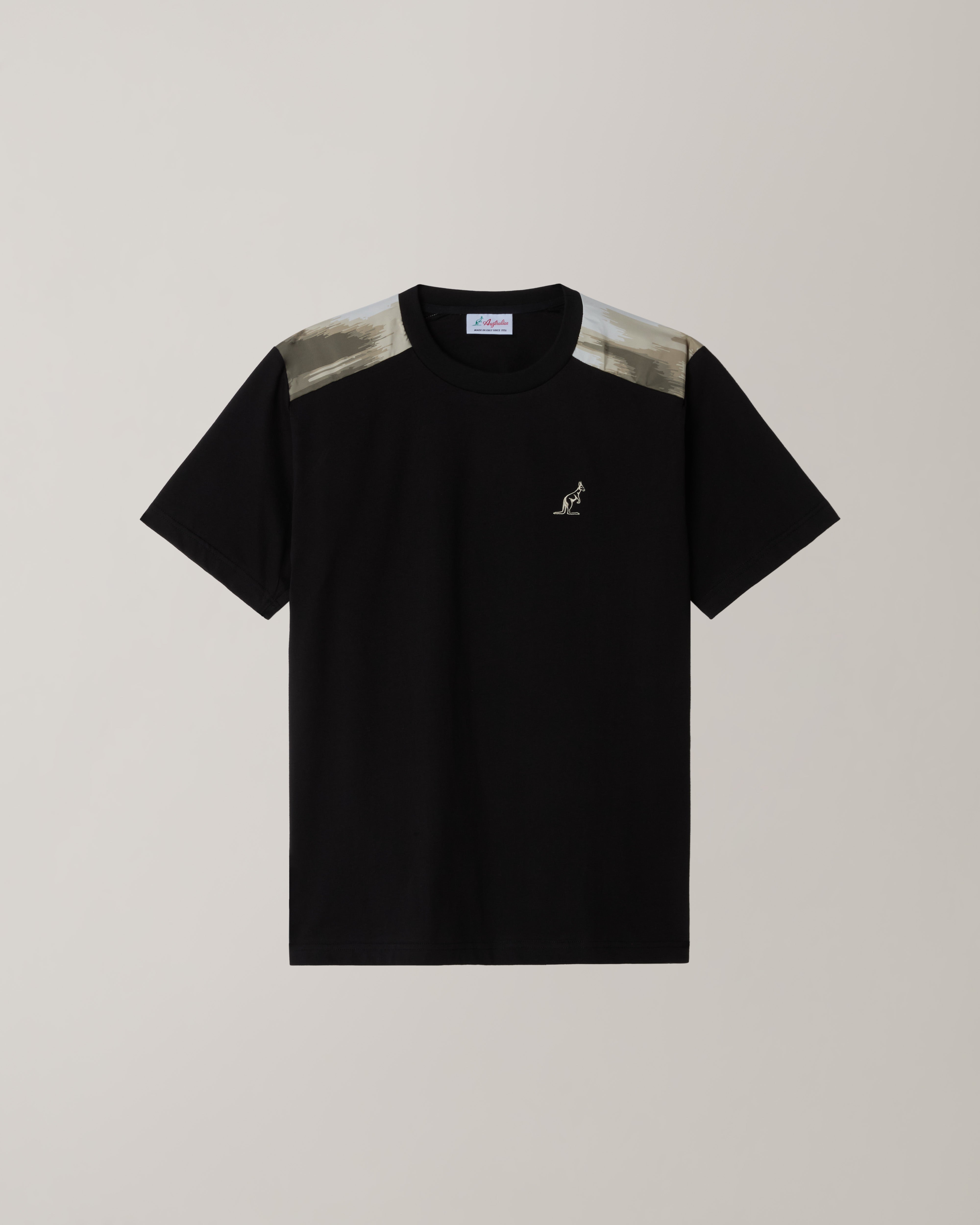 australian-doric-cotton-t-shirt-maglietta-cotone-uomo-nero image 5