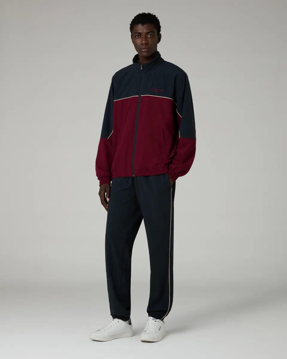 australian-color-block-slam-tuta-foderata-rubino image 1