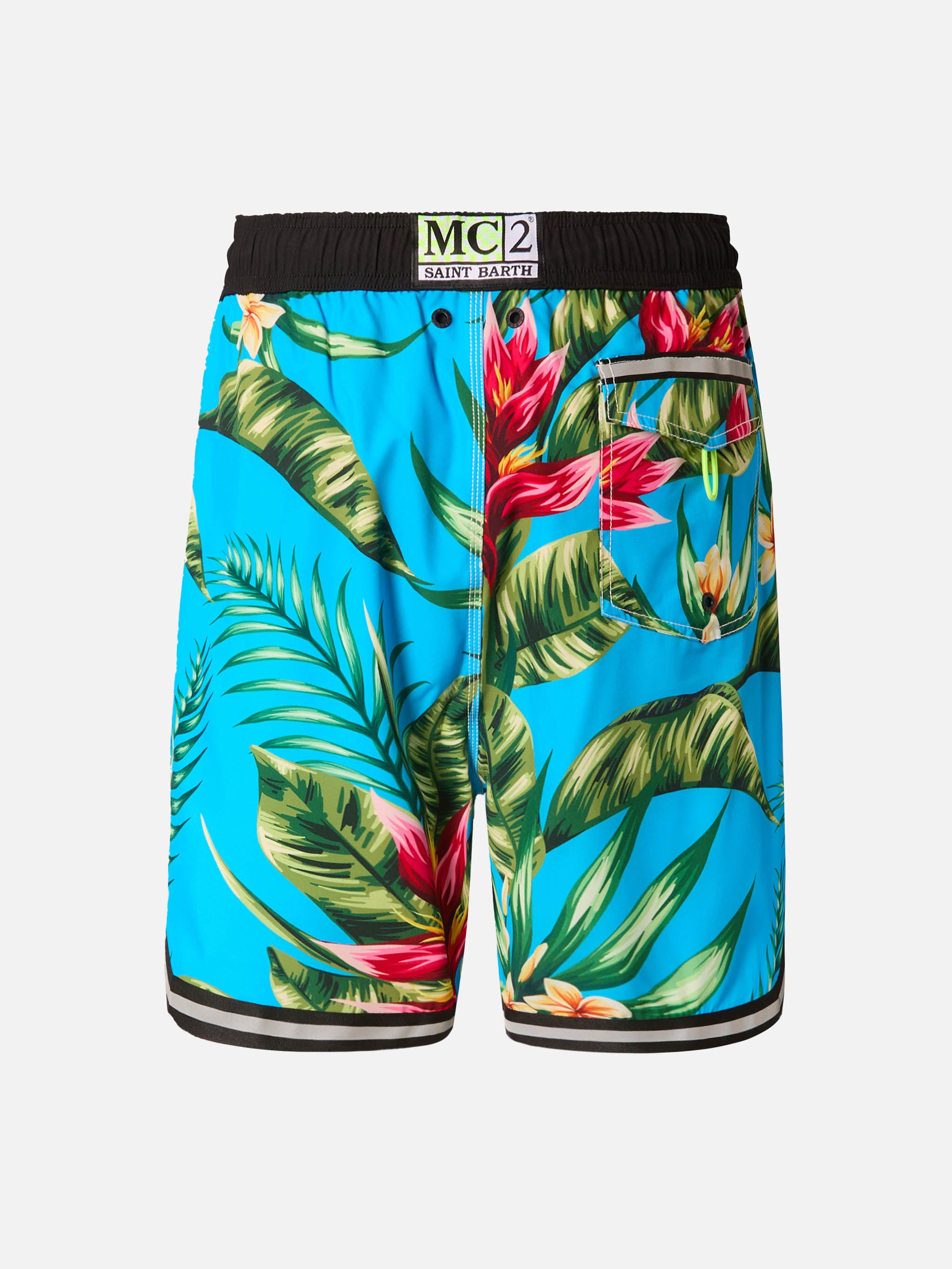 mc2-saint-barth-costume-mare-uomo-lungo-floreale-stile-surf-azzurro image 2