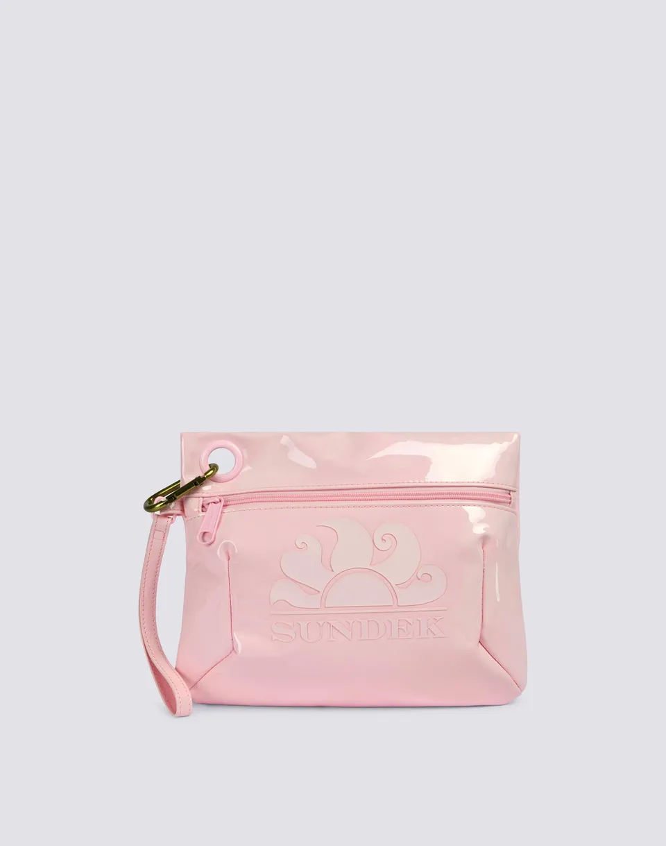sundek-goldenwave-clutch-pochette-mare-impermeabile-con-moschettone-22x27 image 1