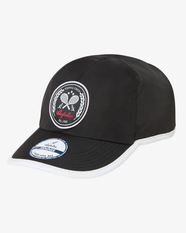 australian-legend-cap-in-microfibra-nero-con-patch-regolabile image 1