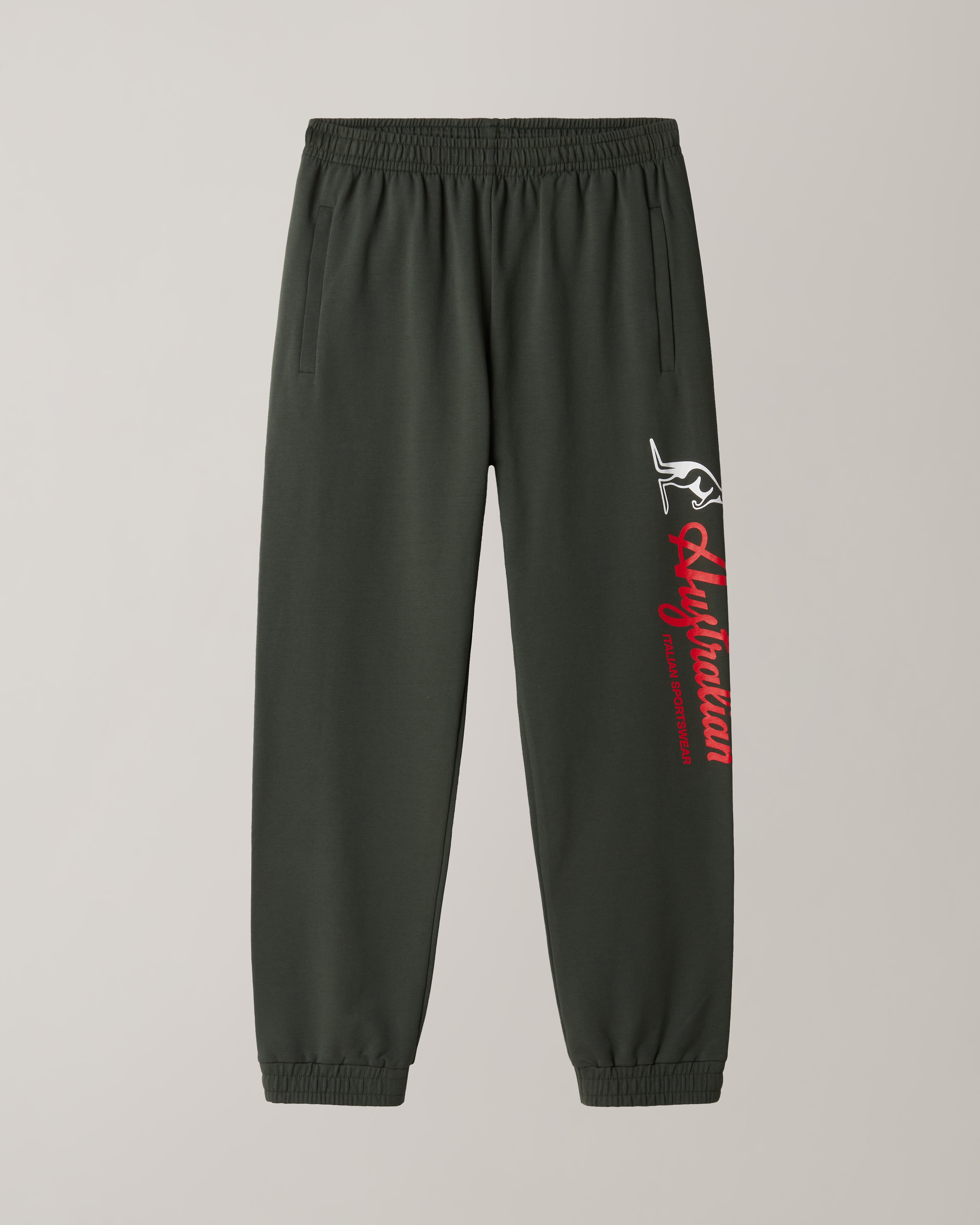 australian-big-logo-track-pant-pantalone-felpa-kombu image 6