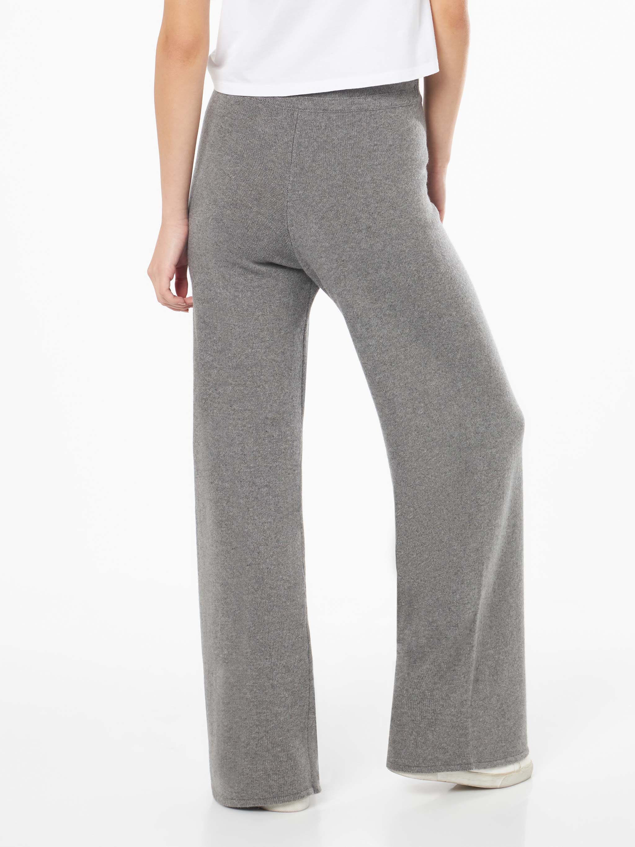 mc2-saint-barth-pantaloni-palazzo-donna-sav0001-maglia-grigio-misto-cashmere image 2