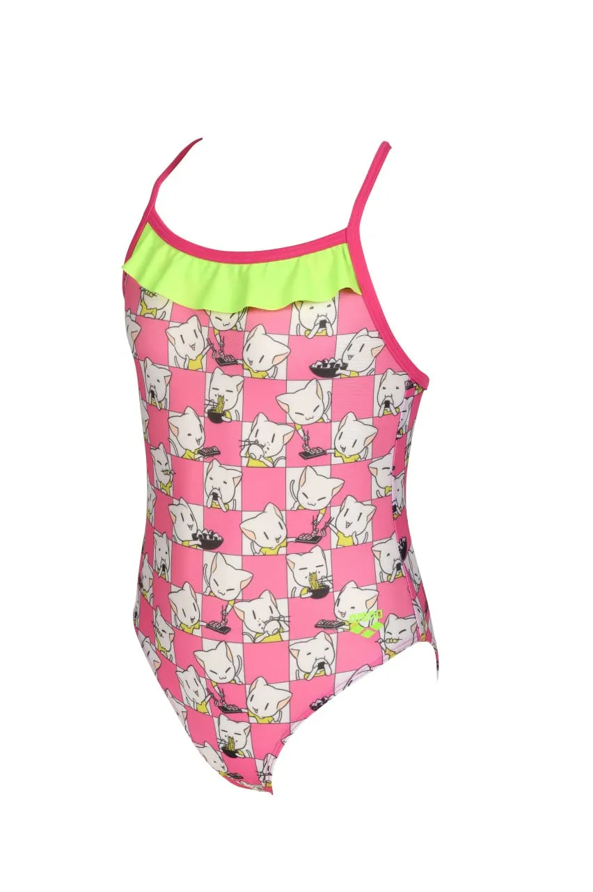 arena-friends-swimsuit-cross-back-ao-costume-intero-bambina-e-ragazza image 1