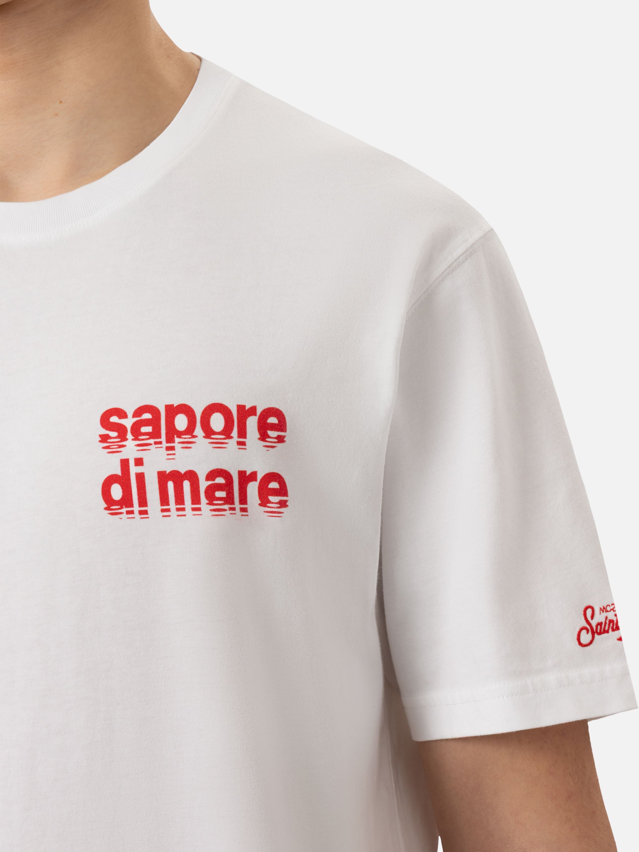mc2-saint-barth-man-t-shirt-uomo-bianca-cotone-sapore-di-mare-special-edition image 2
