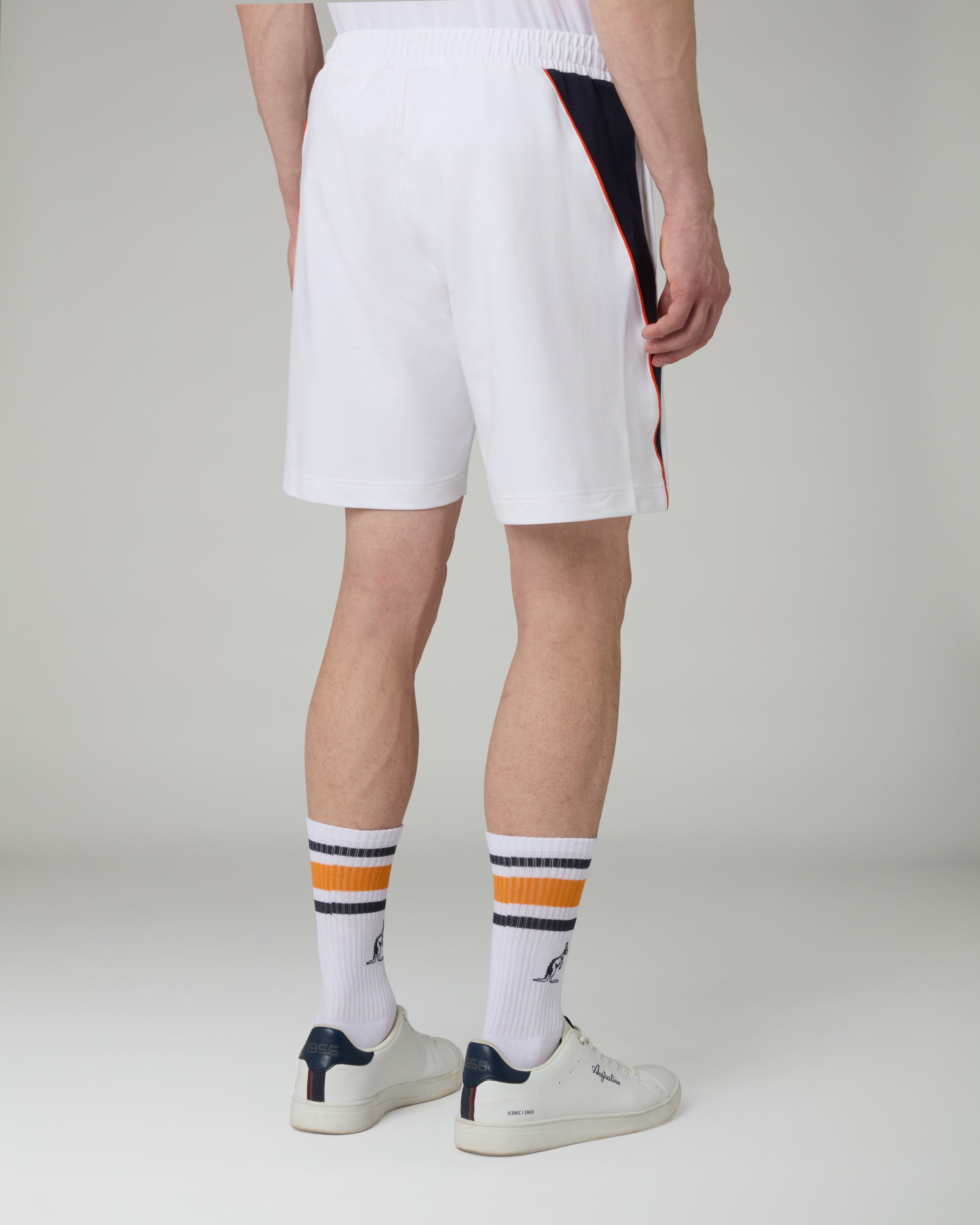 australian-leyton-short-short-in-felpa-bianco image 3