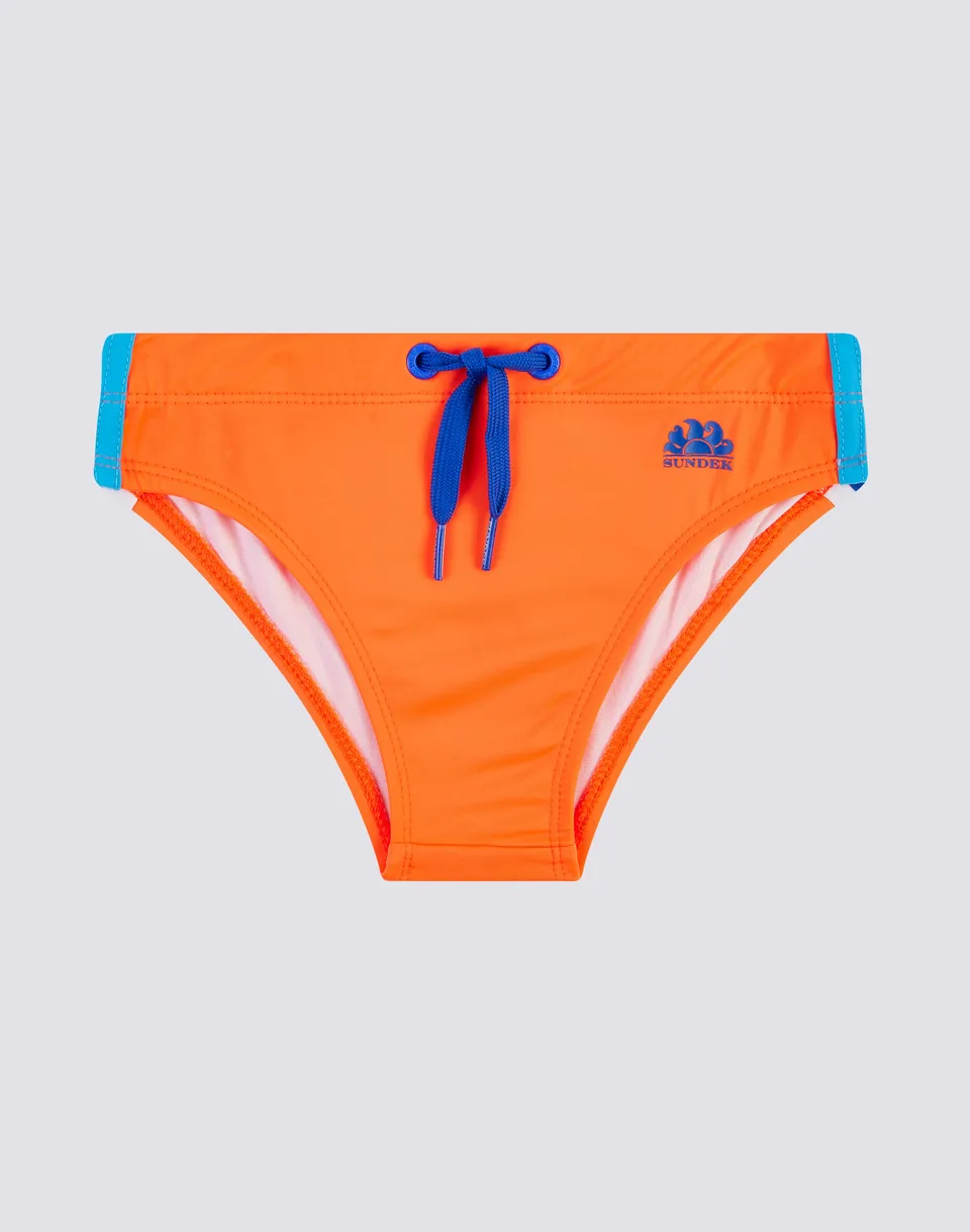 sundek-slip-mare-mini-diwalter-bambino-in-nylon-econyl-rigenerato image 1