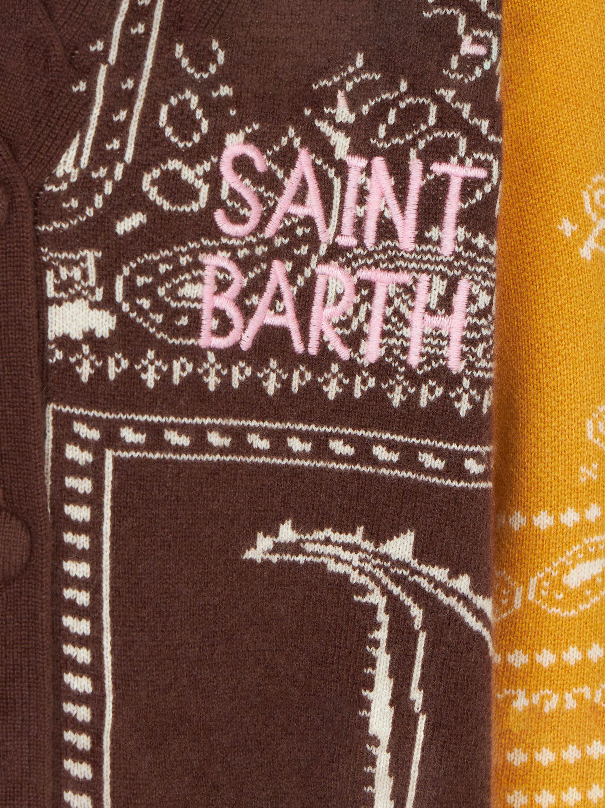 mc2-saint-barth-clh0002-cardigan-bambina-lungo-stampa-bandana image 3