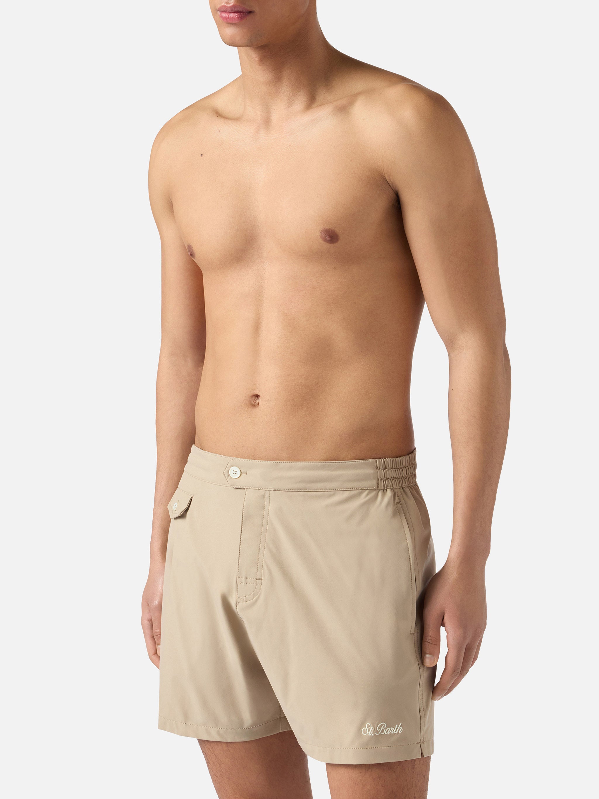 mc2-saint-barth-costume-capferrat-uomo-beige-tinta-unita-con-logo-ricamato image 3