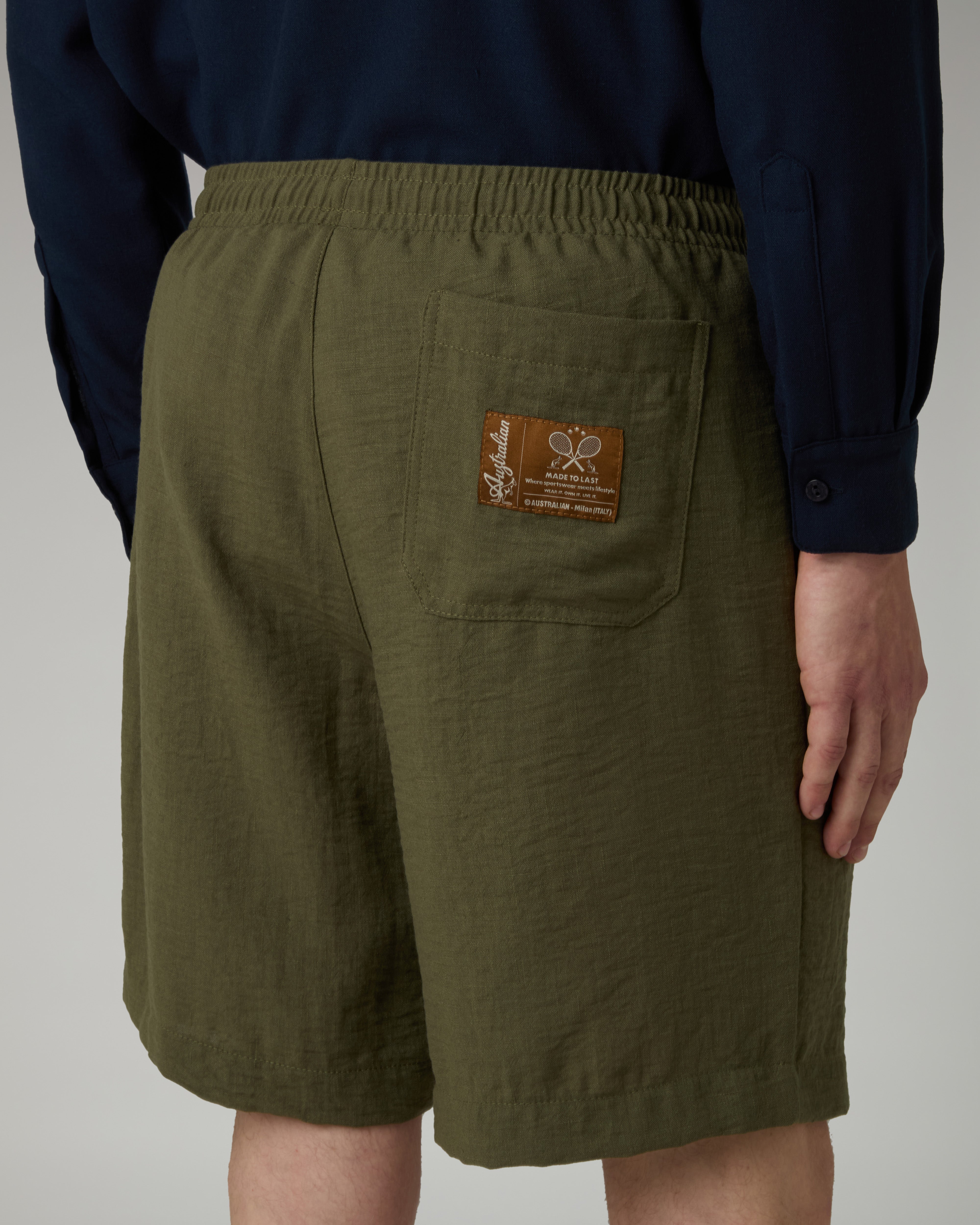 australian-doric-light-short-pantaloncino-canvas-con-coulisse image 5