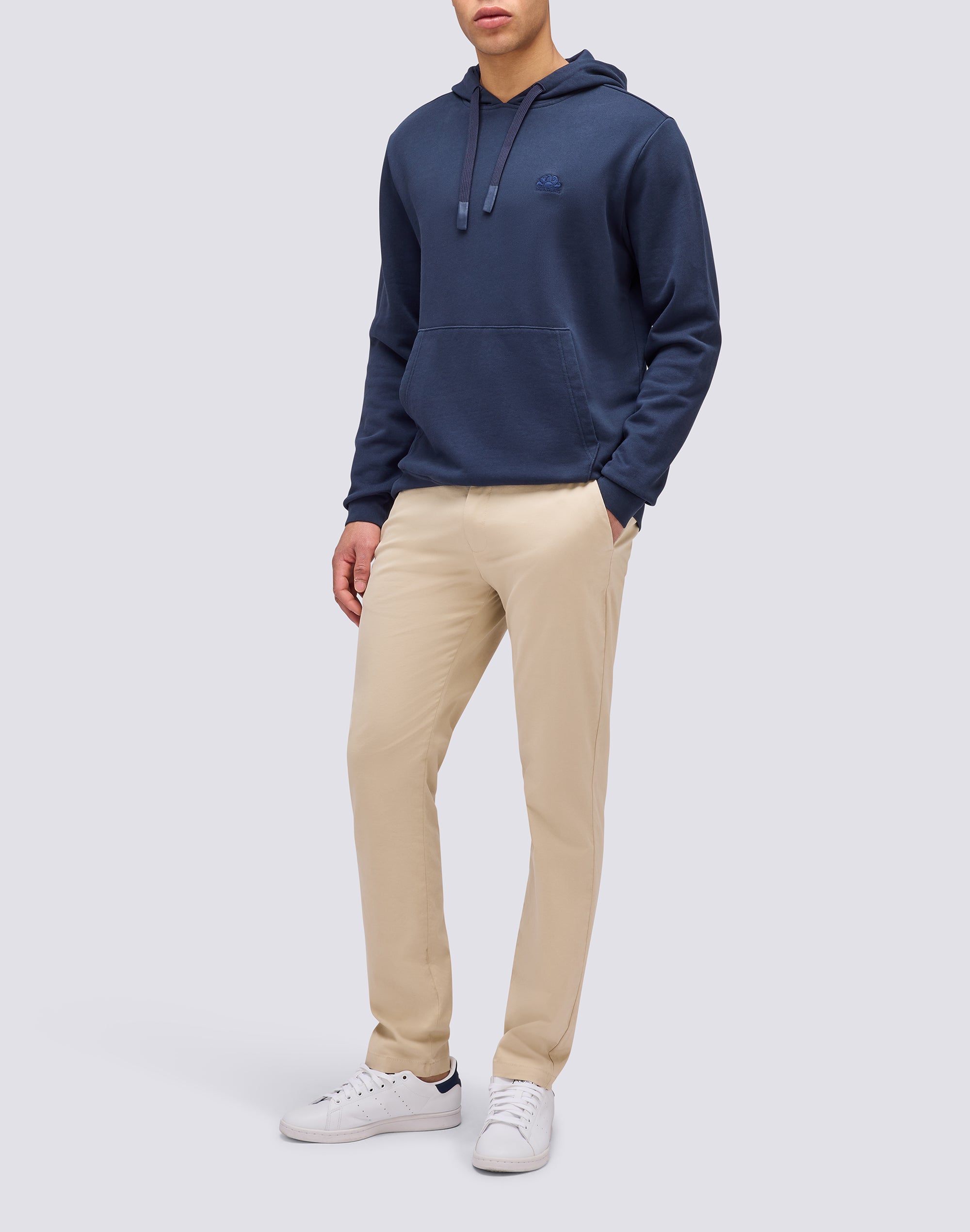 sundek-felpa-uomo-con-cappuccio-e-tasca-a-marsupio image 3