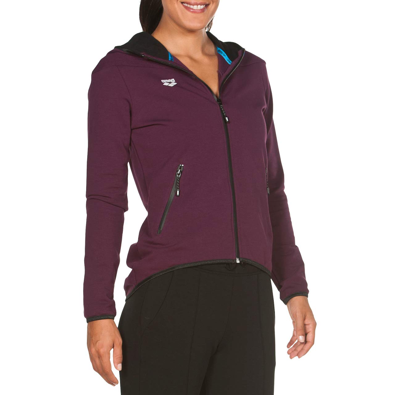 arena-w-gym-hooded-f-z-giacca-con-cappuccio-donna-2 image 3