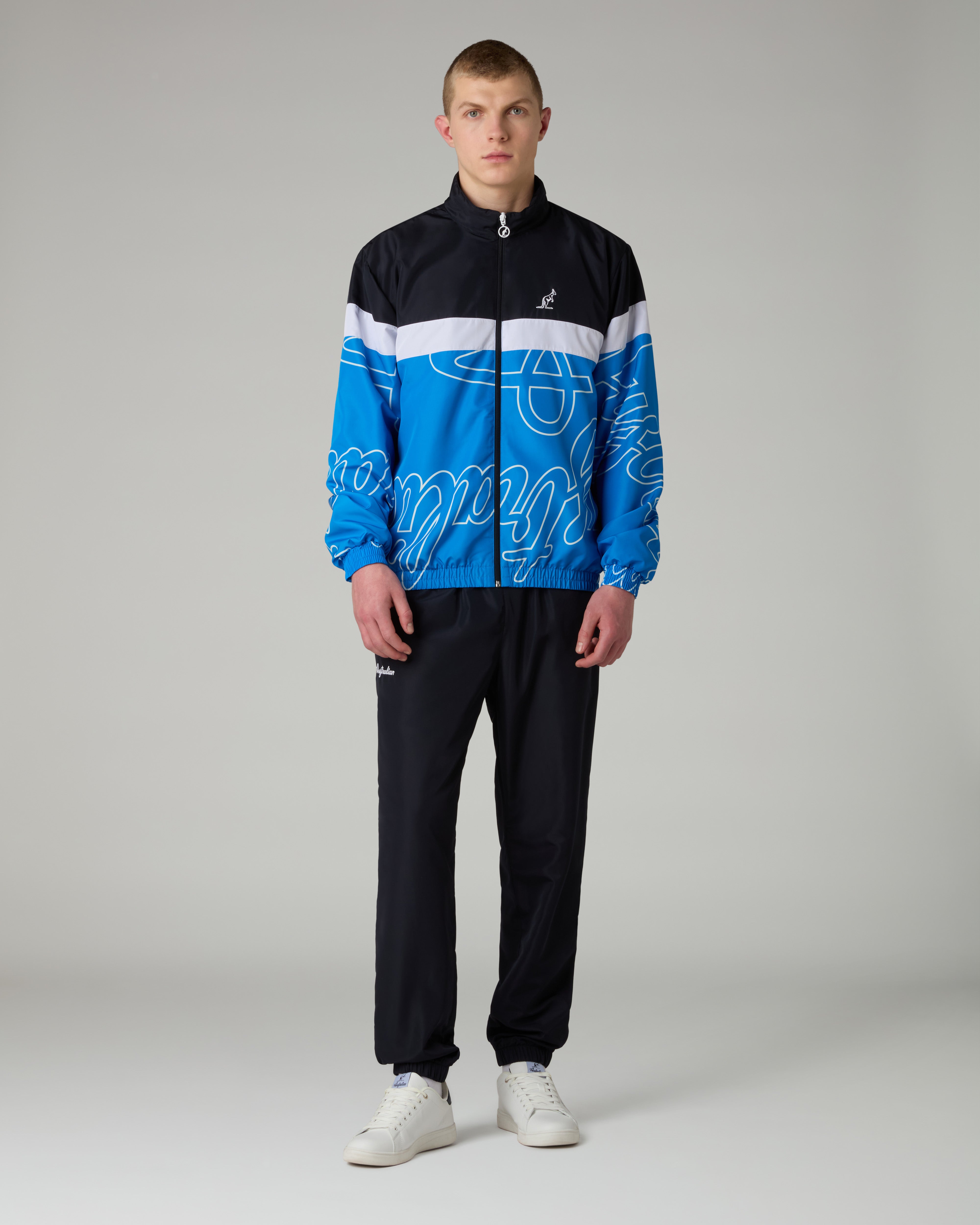 australian-mycon-impact-tracksuit-tuta-sportiva-smash-all-over-blu-capri image 1