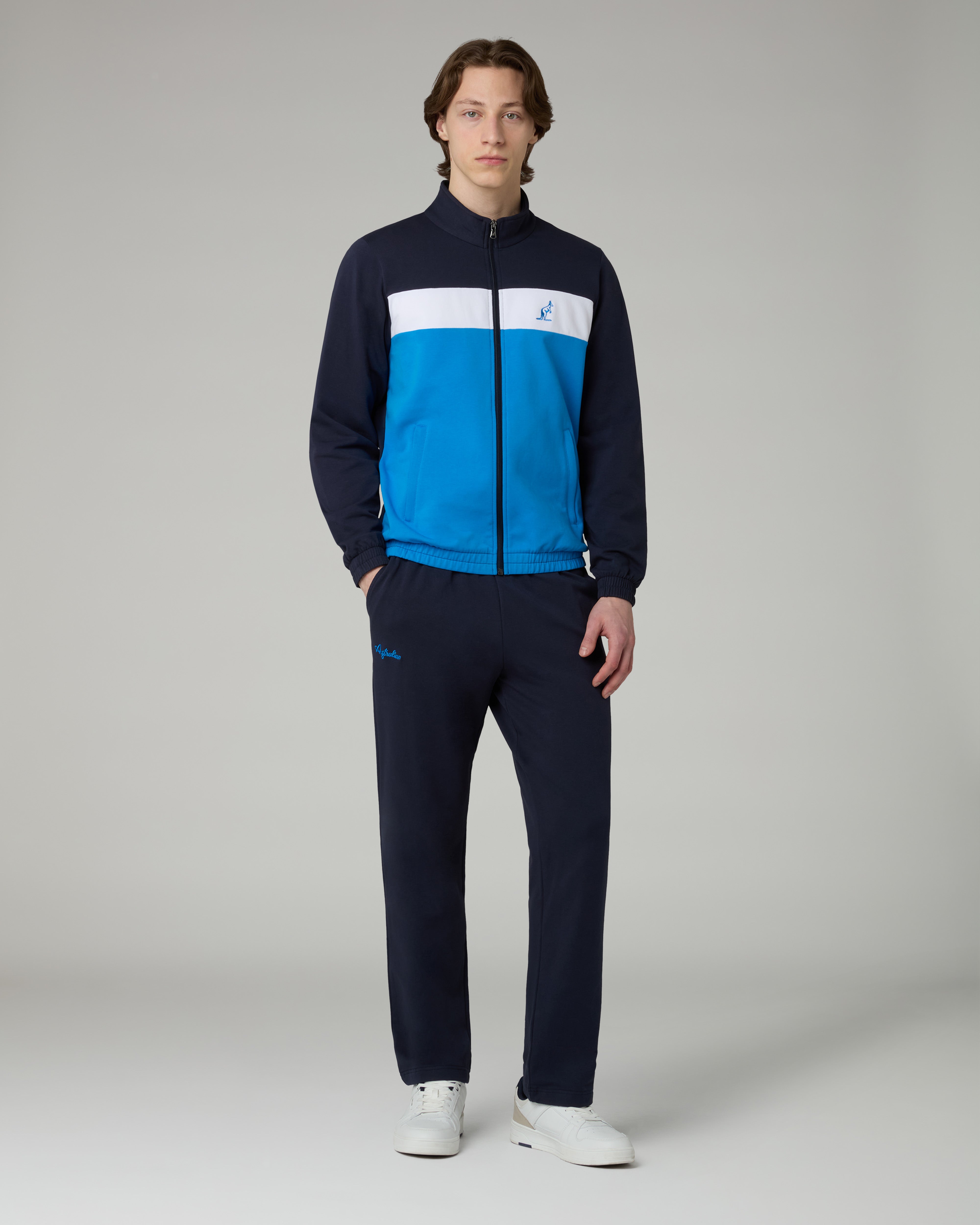 australian-heritage-tuta-felpa-uomo-blu-capri image 1