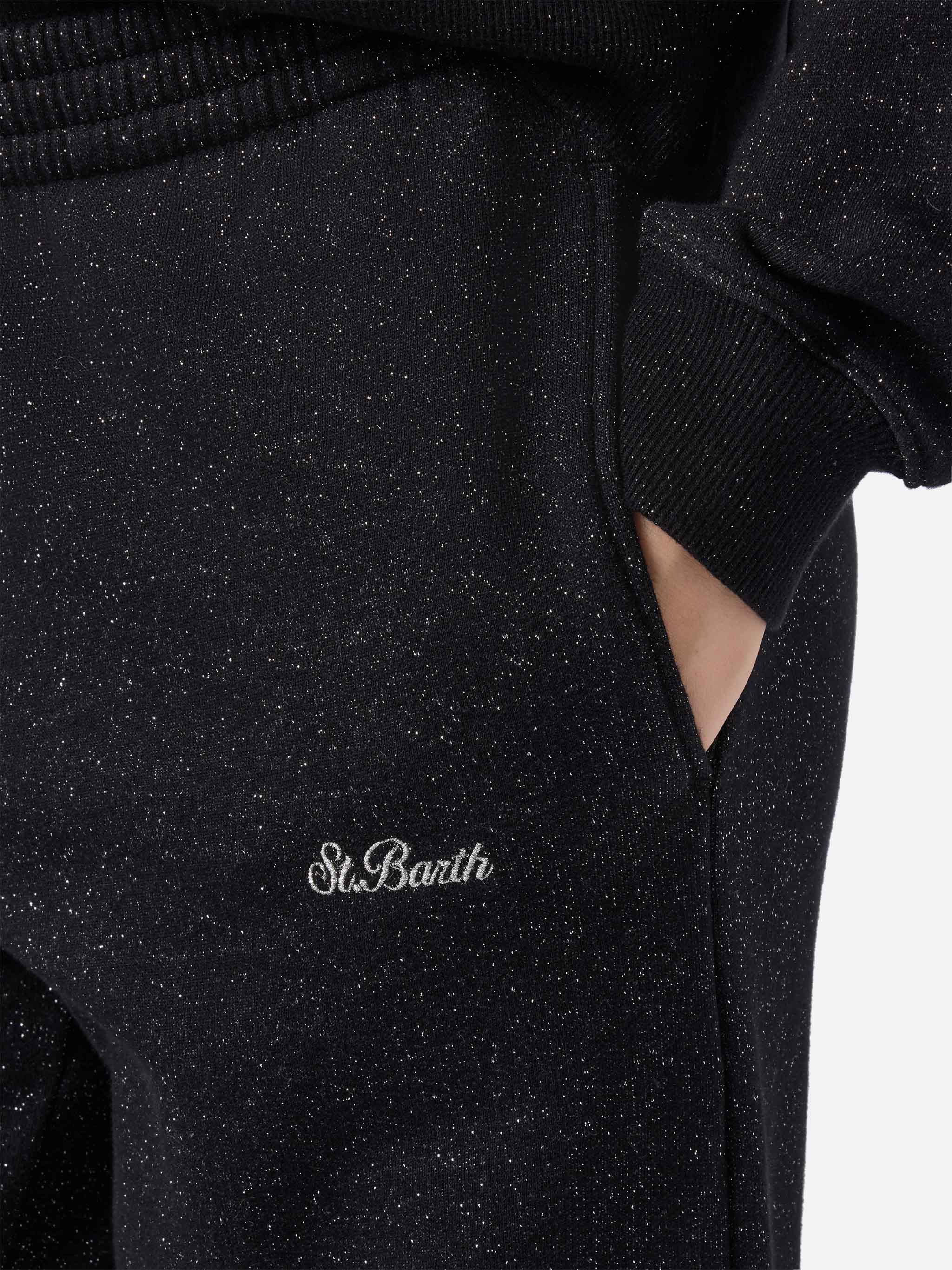 mc2-saint-barth-joggers-fondo-dritto-deena-lurex-nero image 4