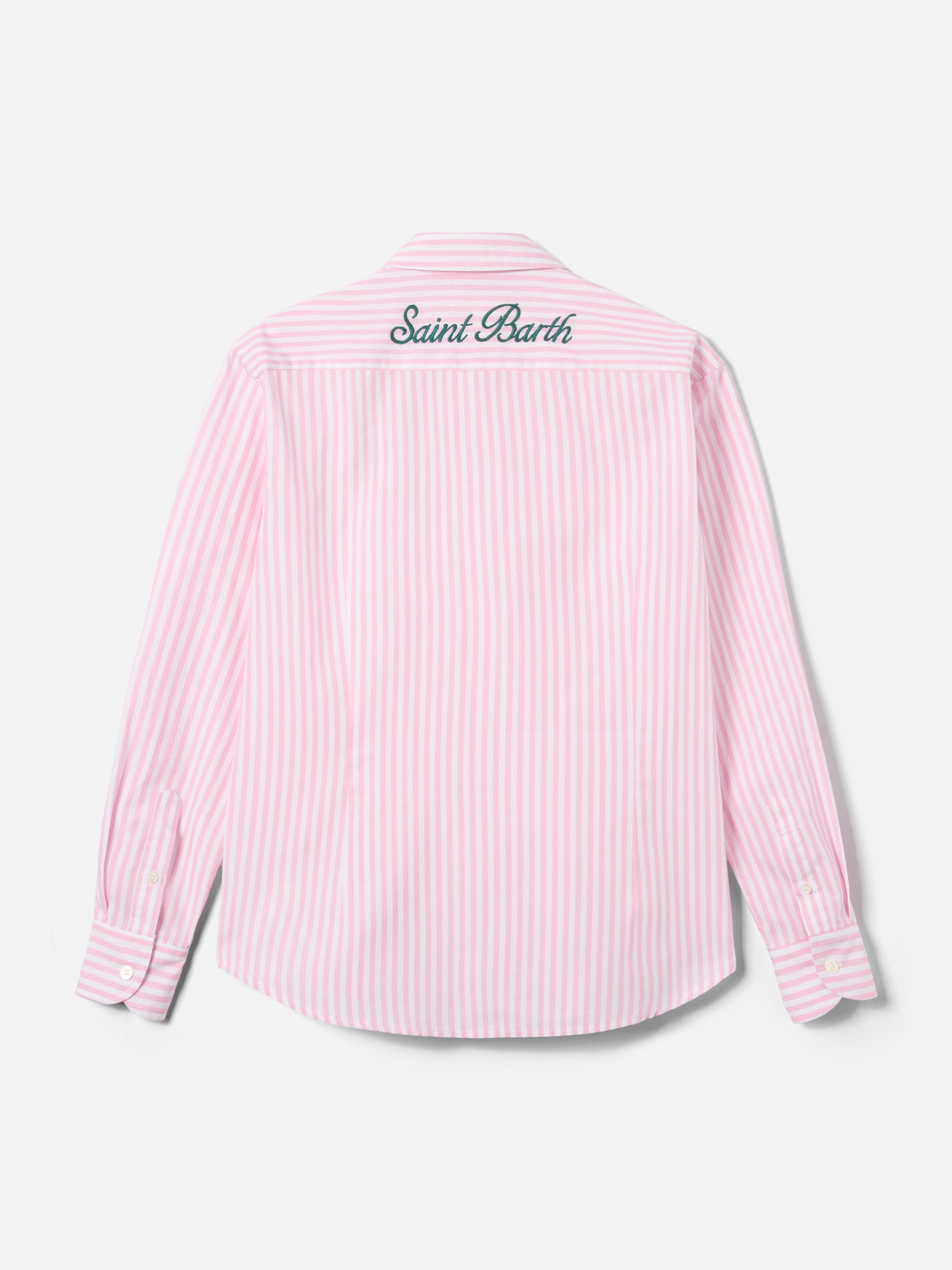 mc2-saint-barth-camicia-meredith-donna-in-cotone-a-righe-rosa-e-bianche image 4
