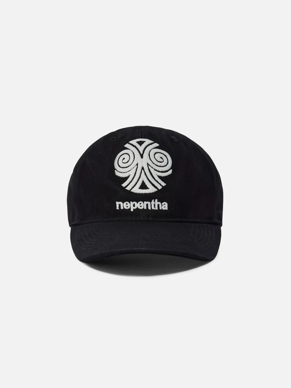 mc2-saint-barth-cappello-baseball-cotone-ricamo-nepentha-nero image 1