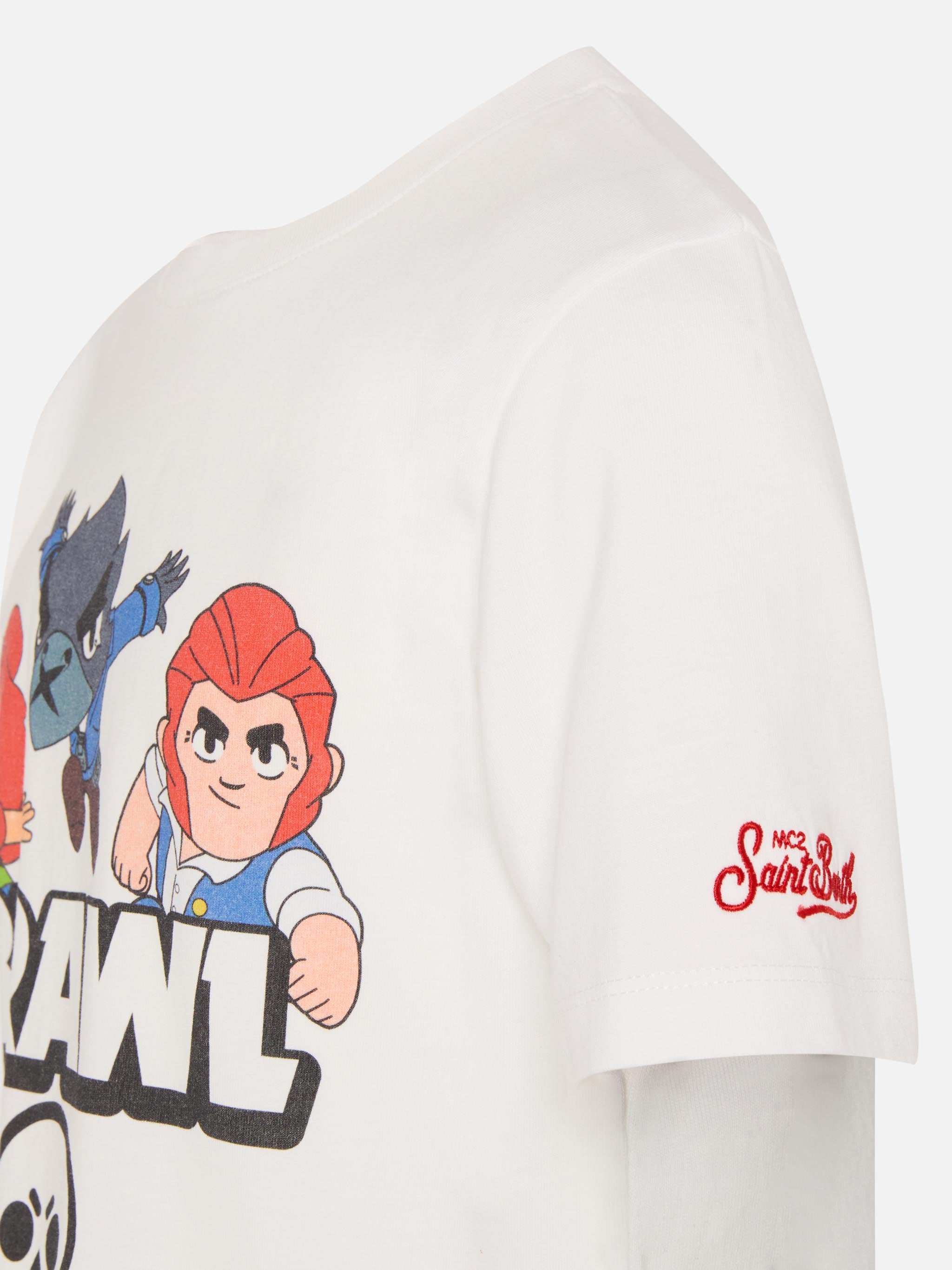 mc2-saint-barth-t-shirt-bambino-bianca-brawl-stars-special-edition image 3