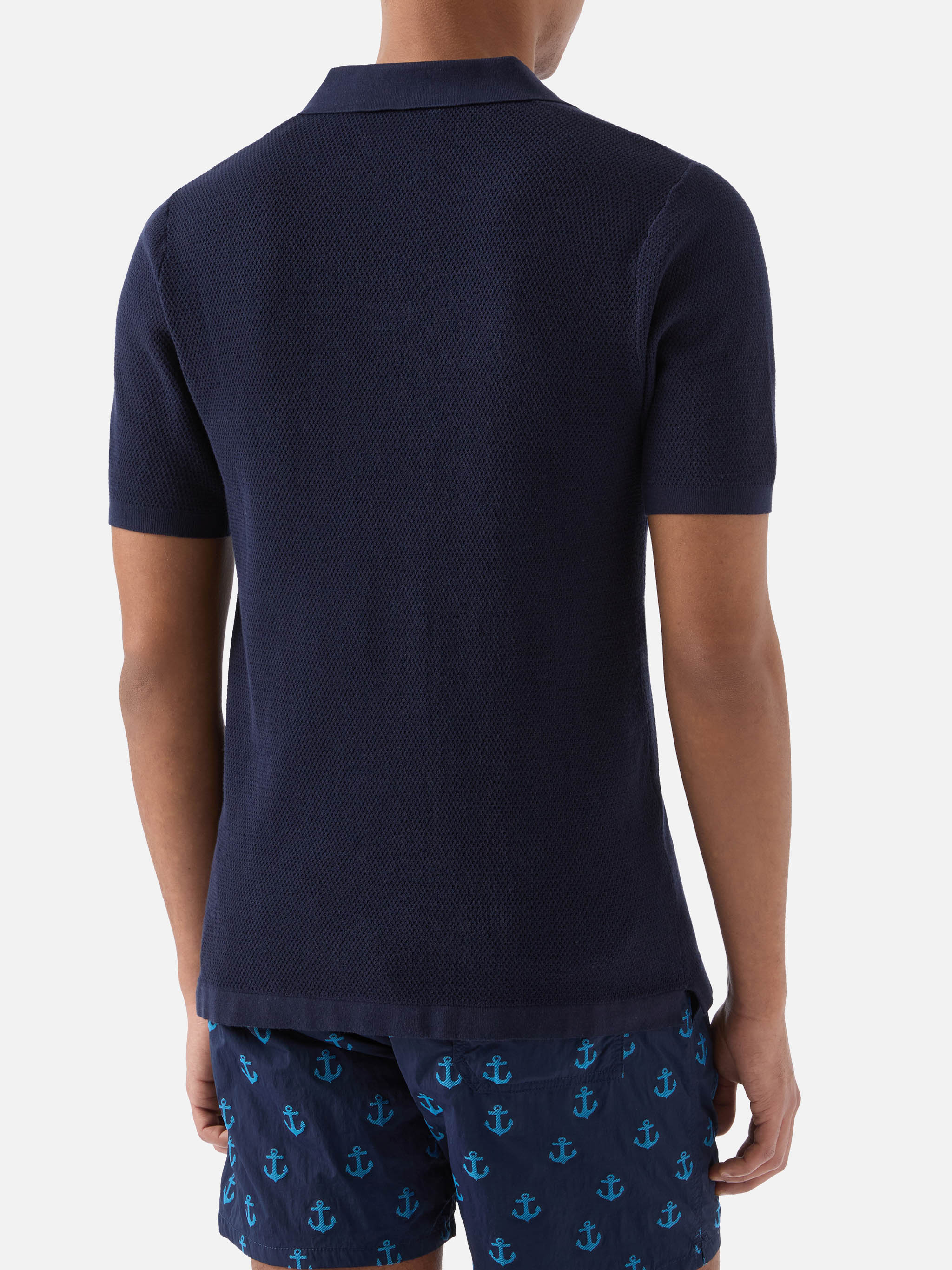 mc2-saint-barth-sloan-mesh-polo-uomo-blu-in-cotone-high-twist image 3