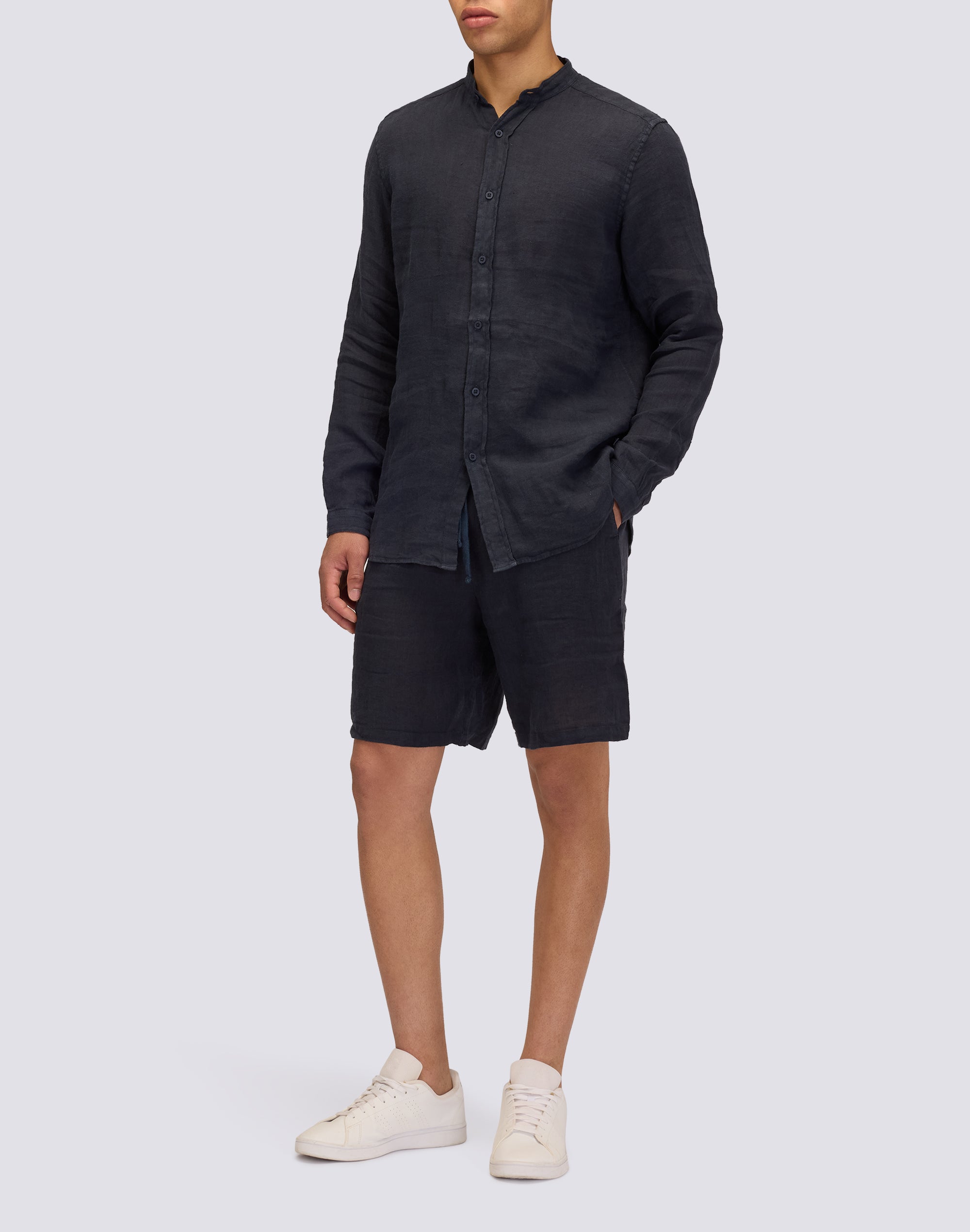 sundek-walkshort-uomo-in-lino-bermuda-fresco image 4