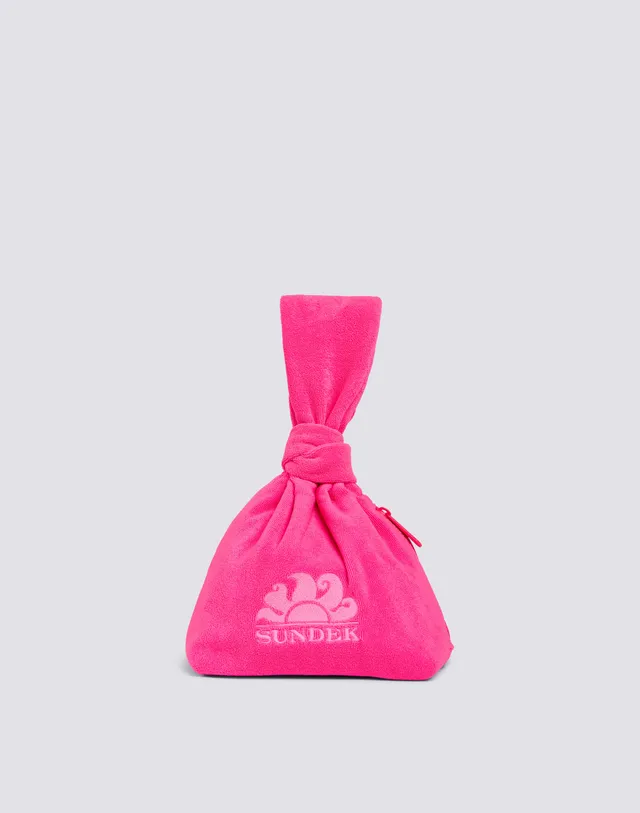 sundek-pochette-spugna-donna-con-nodo-e-logo-ricamato image 1