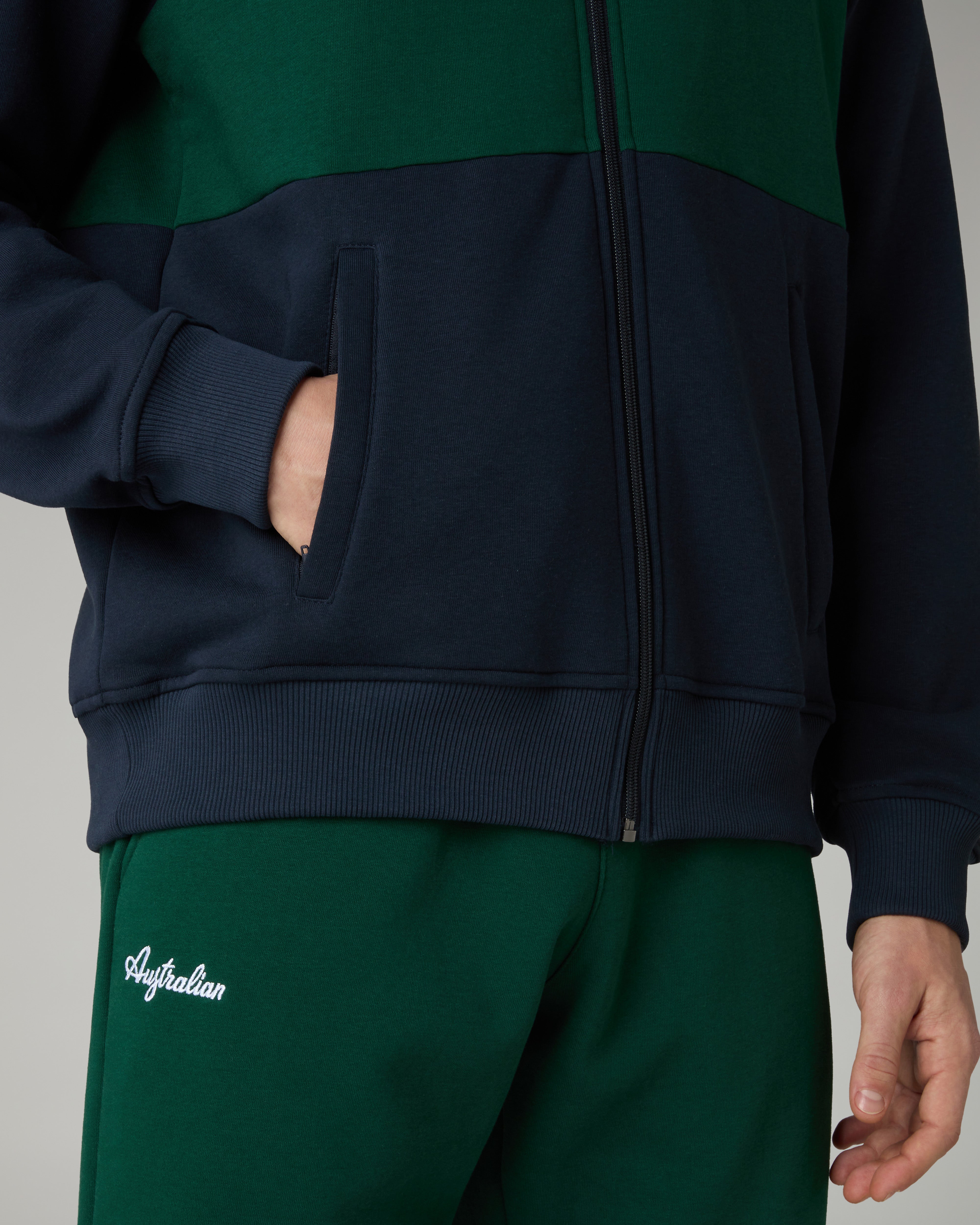 australian-posh-fleece-track-jacket-giacca-felpa-donna-uomo image 5