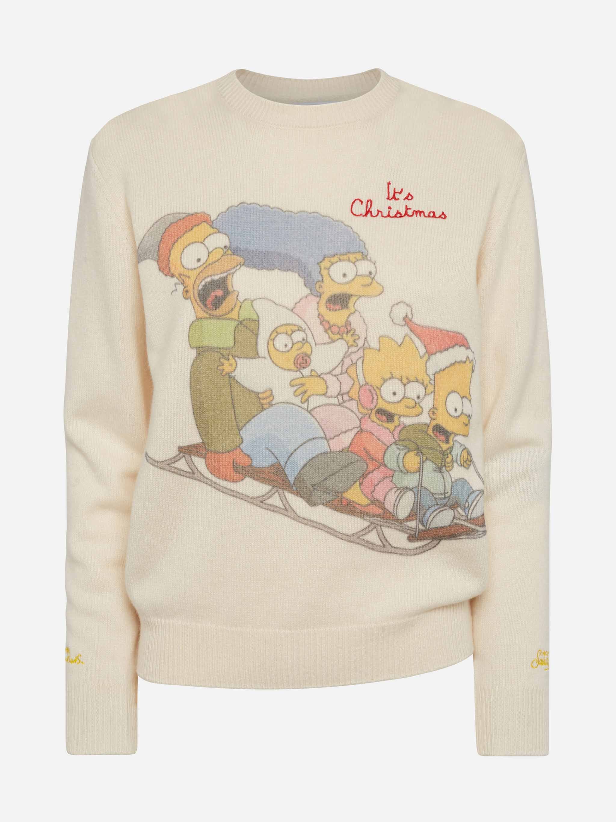 mc2-saint-barth-maglione-new-queen-bianco-stampa-simpson-special-edition image 4
