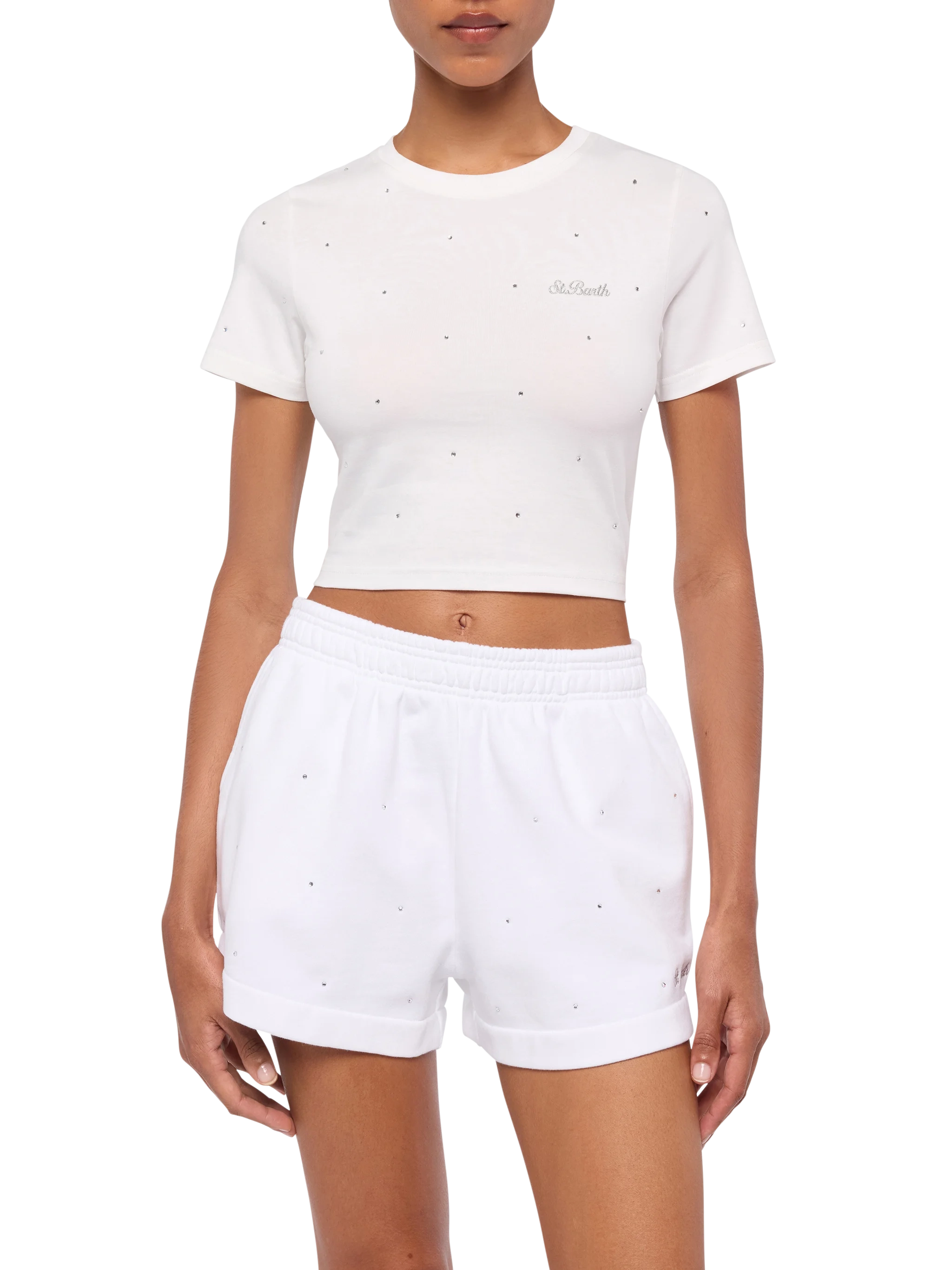 t-shirt-mc2-saint-barth-nives-in-cotone-bianco-con-applicazioni-di-strass image 1