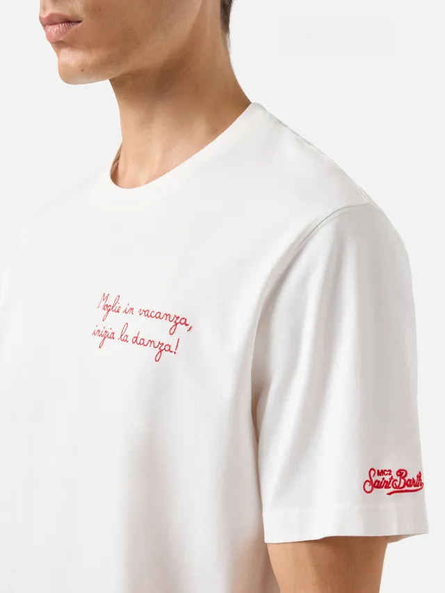 mc2-saint-barth-t-shirt-uomo-arnott-cotone-bianca-yuppies-edizione-speciale image 1
