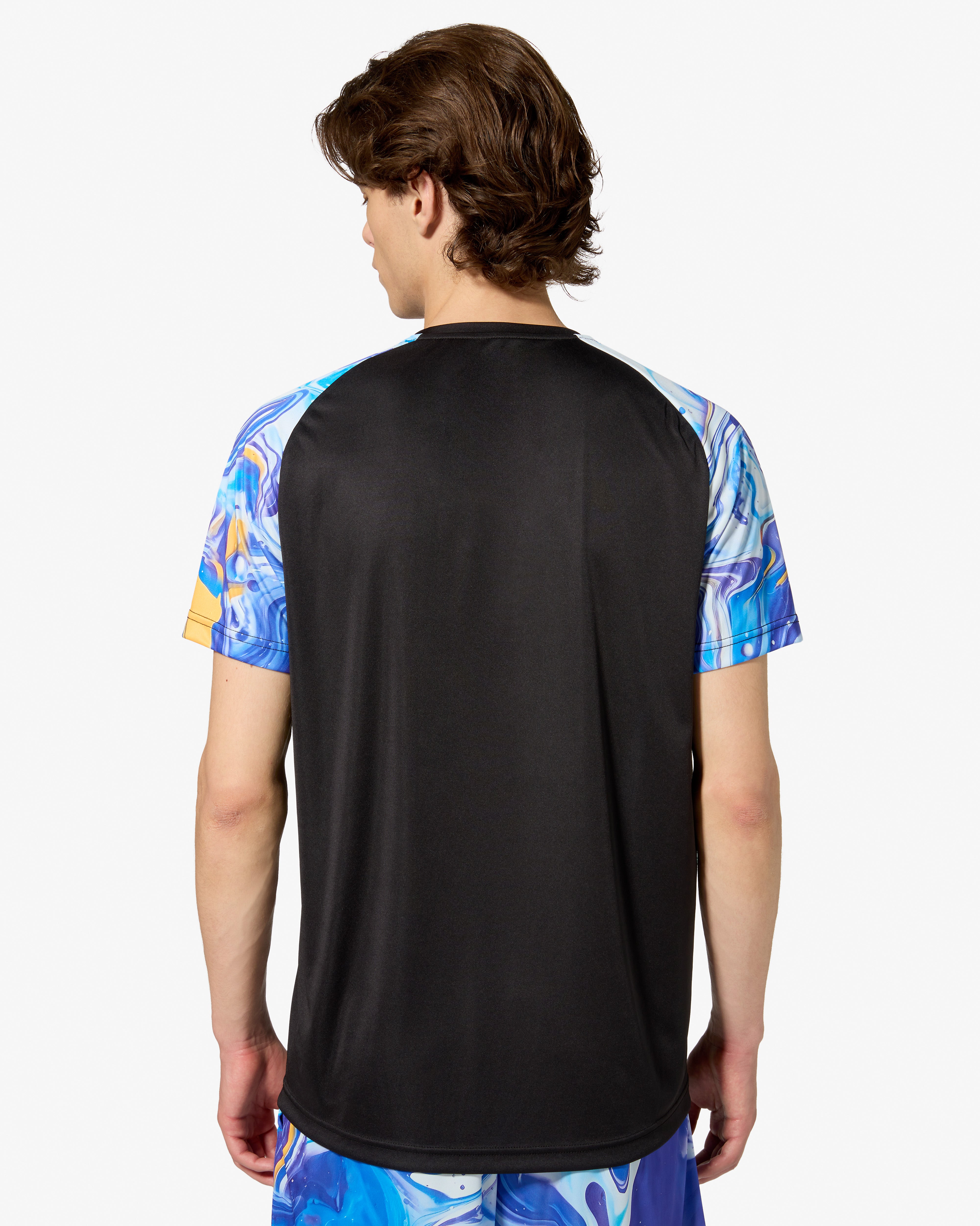 australian-marble-t-shirt-padel-nero-tecnica-traspirante image 3