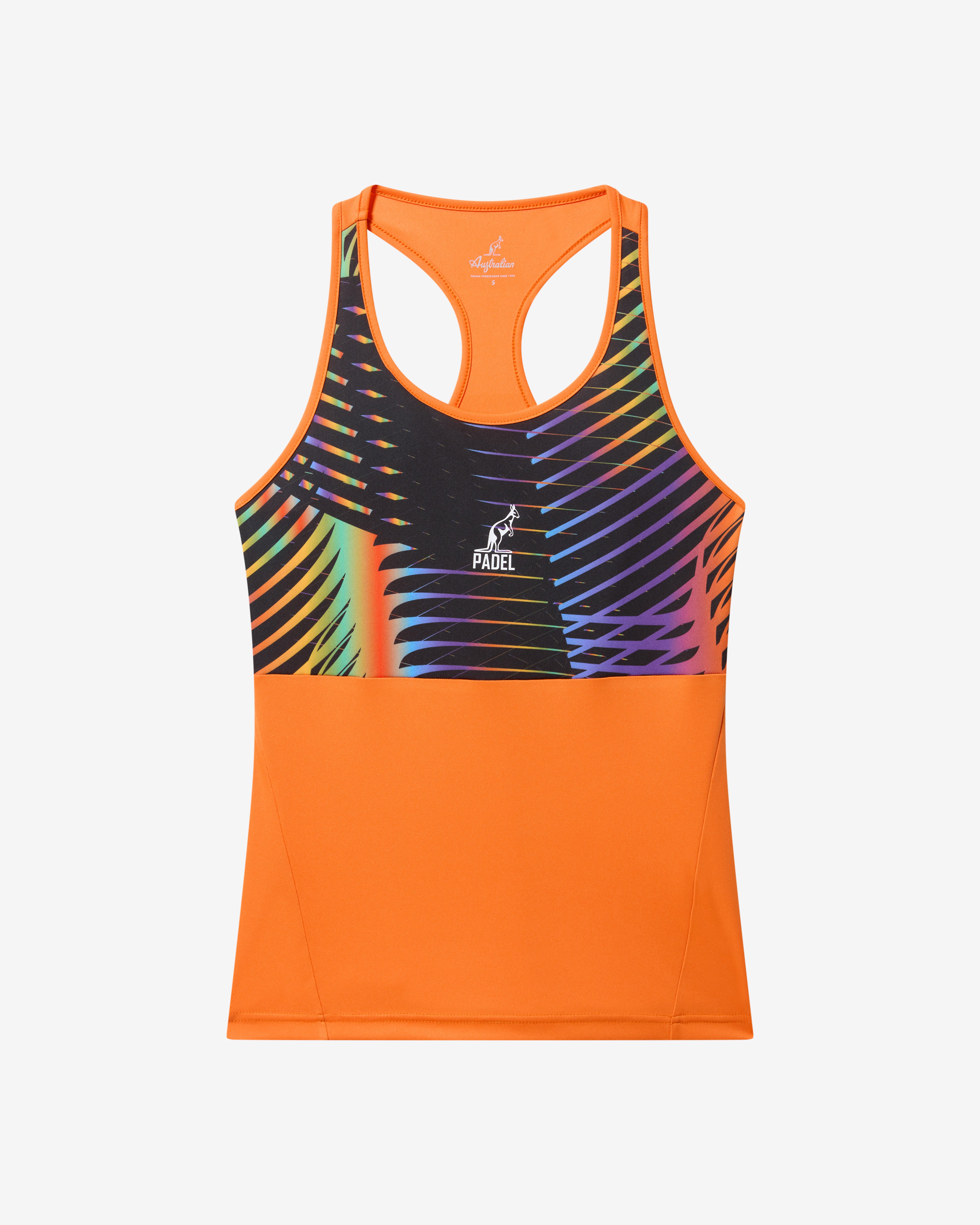 australian-chaos-tank-top-arancio-acceso-padel image 5