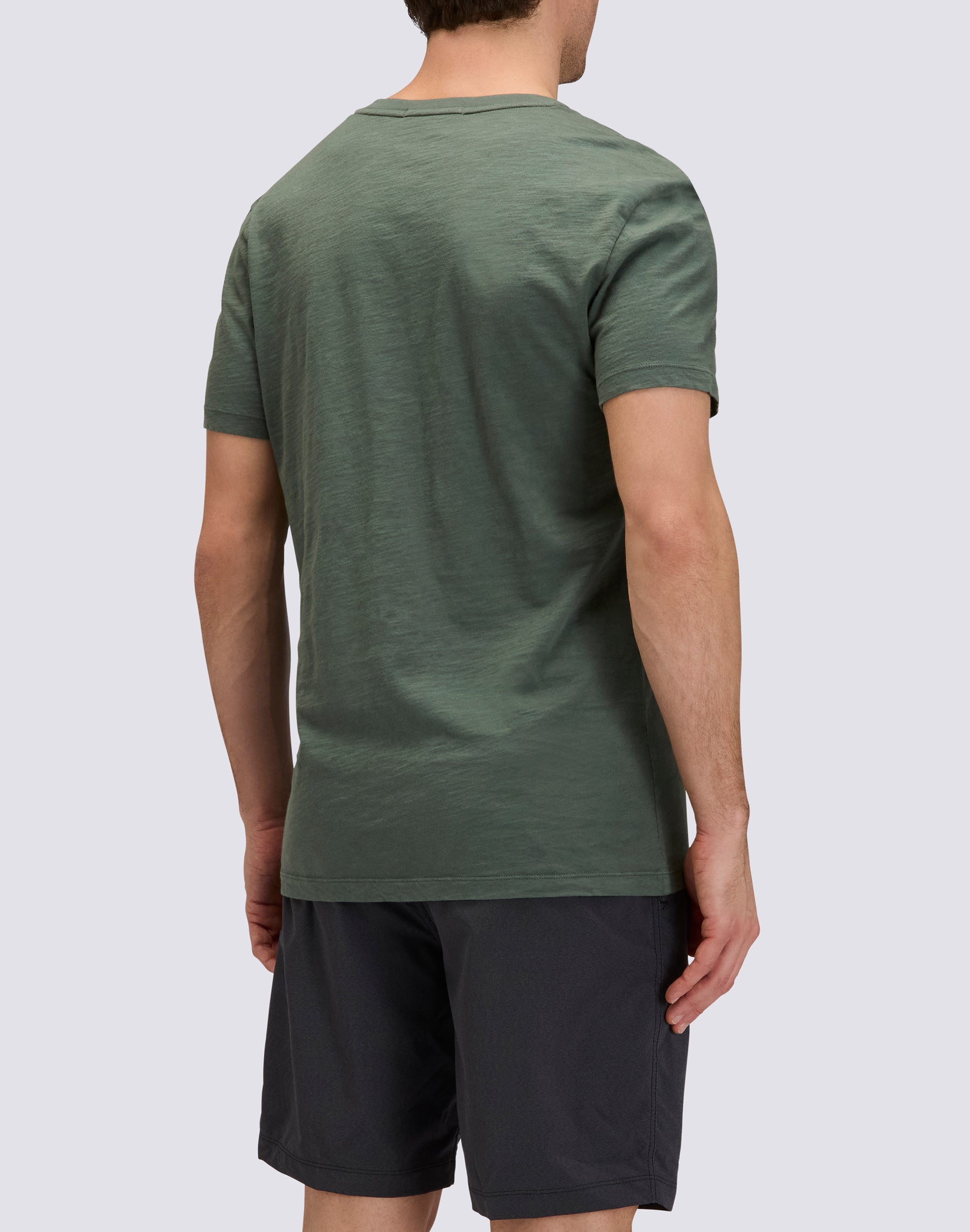 sundek-m630tejy1tc-t-shirt-uomo-tinto-capo-scollo-a-v-mezza-manica image 2