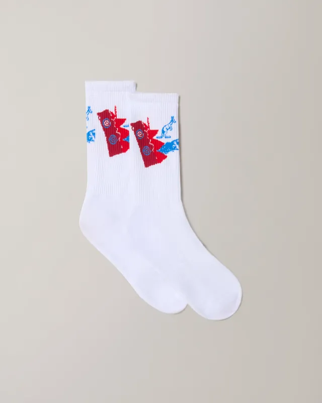 australian-randall-socks-heritage-cotone-bianco image 1