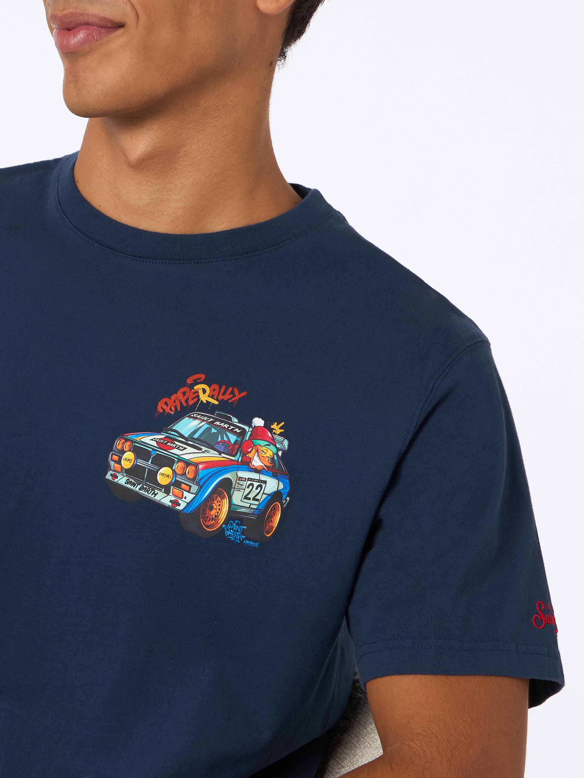 mc2-saint-barth-arnott-t-shirt-cotone-paperally-cryptopuppets-special-edition image 2