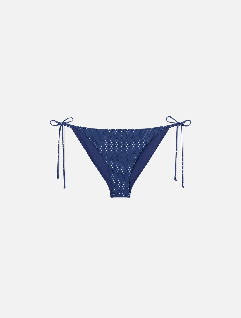 mc2-saint-barth-virgo-slip-mare-classico-micro-pois-blu image 1