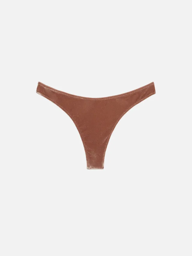 mc2-saint-barth-slip-mare-naomi-cheeky-velluto-marrone-cammello image 1