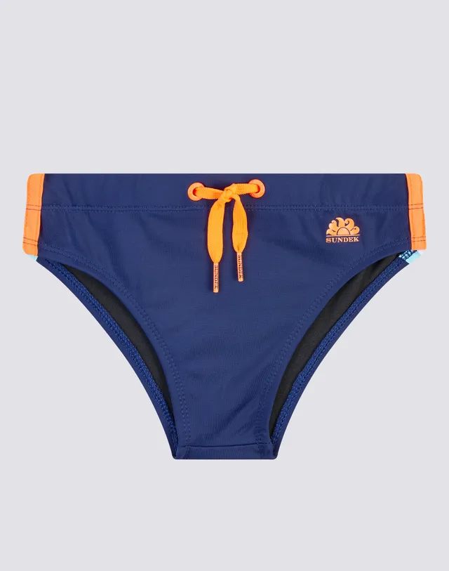 sundek-slip-mare-mini-diwalter-bambino-in-nylon-econyl-2 image 1