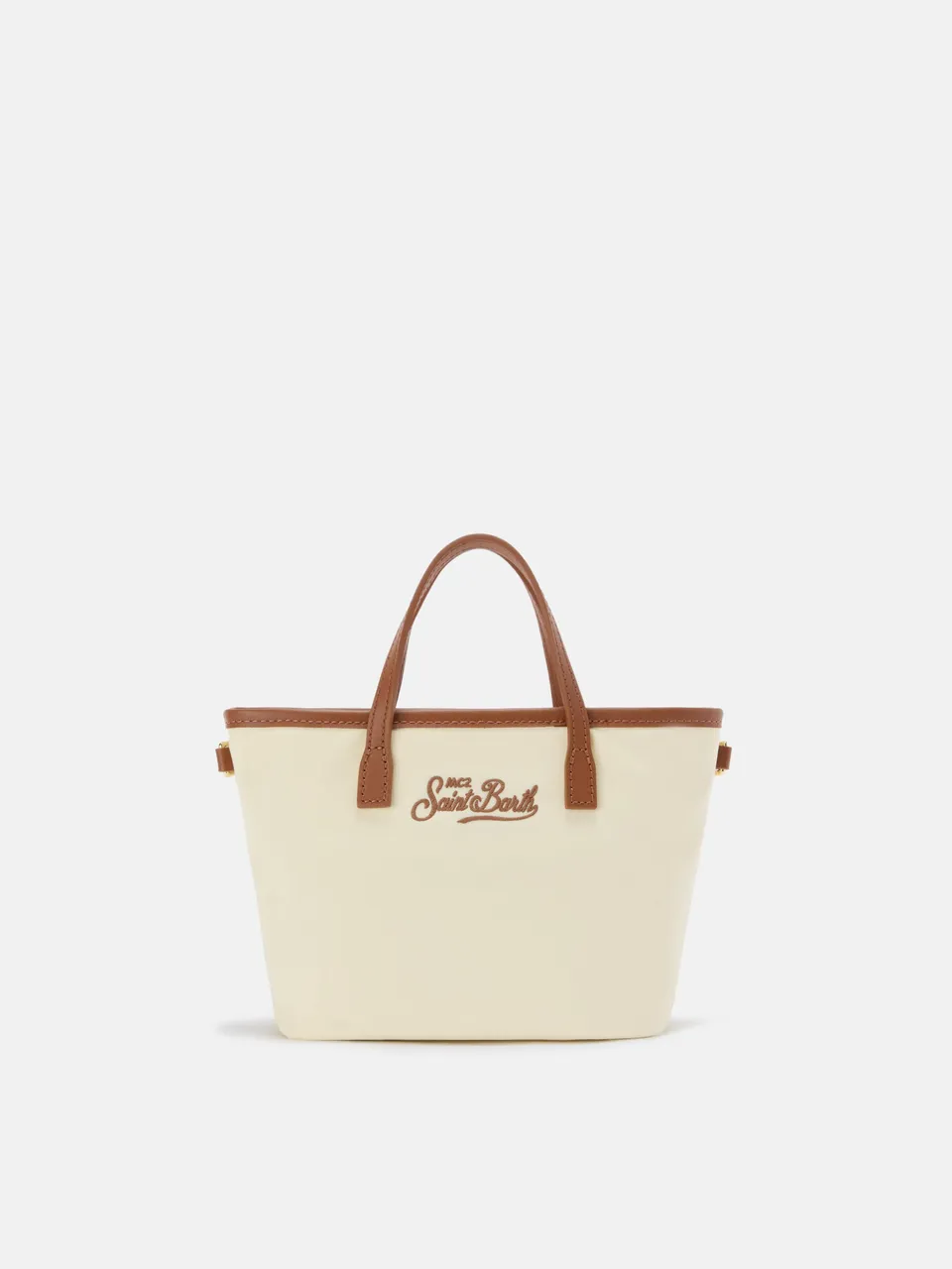 mc2-saint-barth-borsa-city-mini-in-nylon-bianca image 1