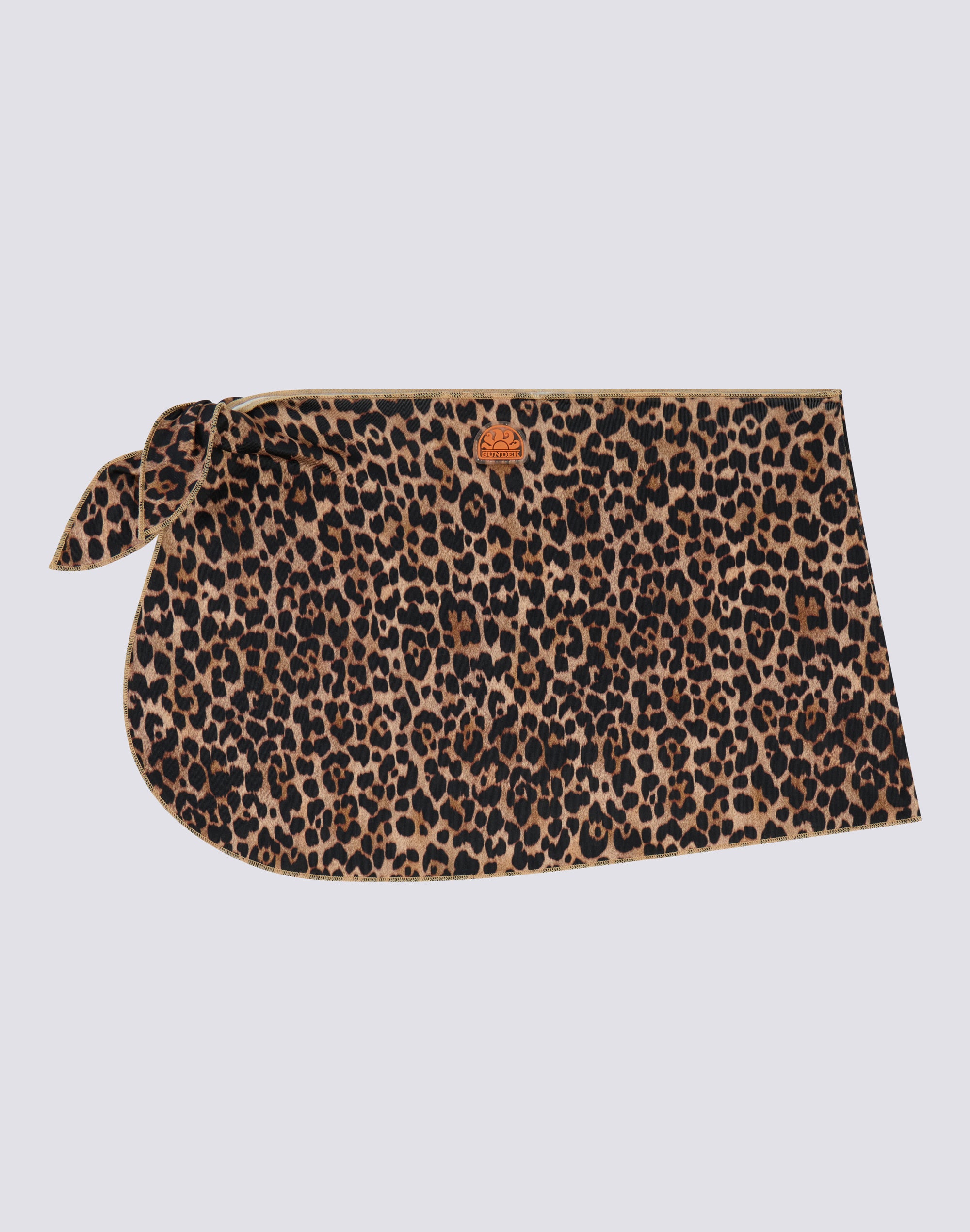sundek-pareo-bambina-stampa-leopardata-con-nodo-laterale-g621pal838k image 2