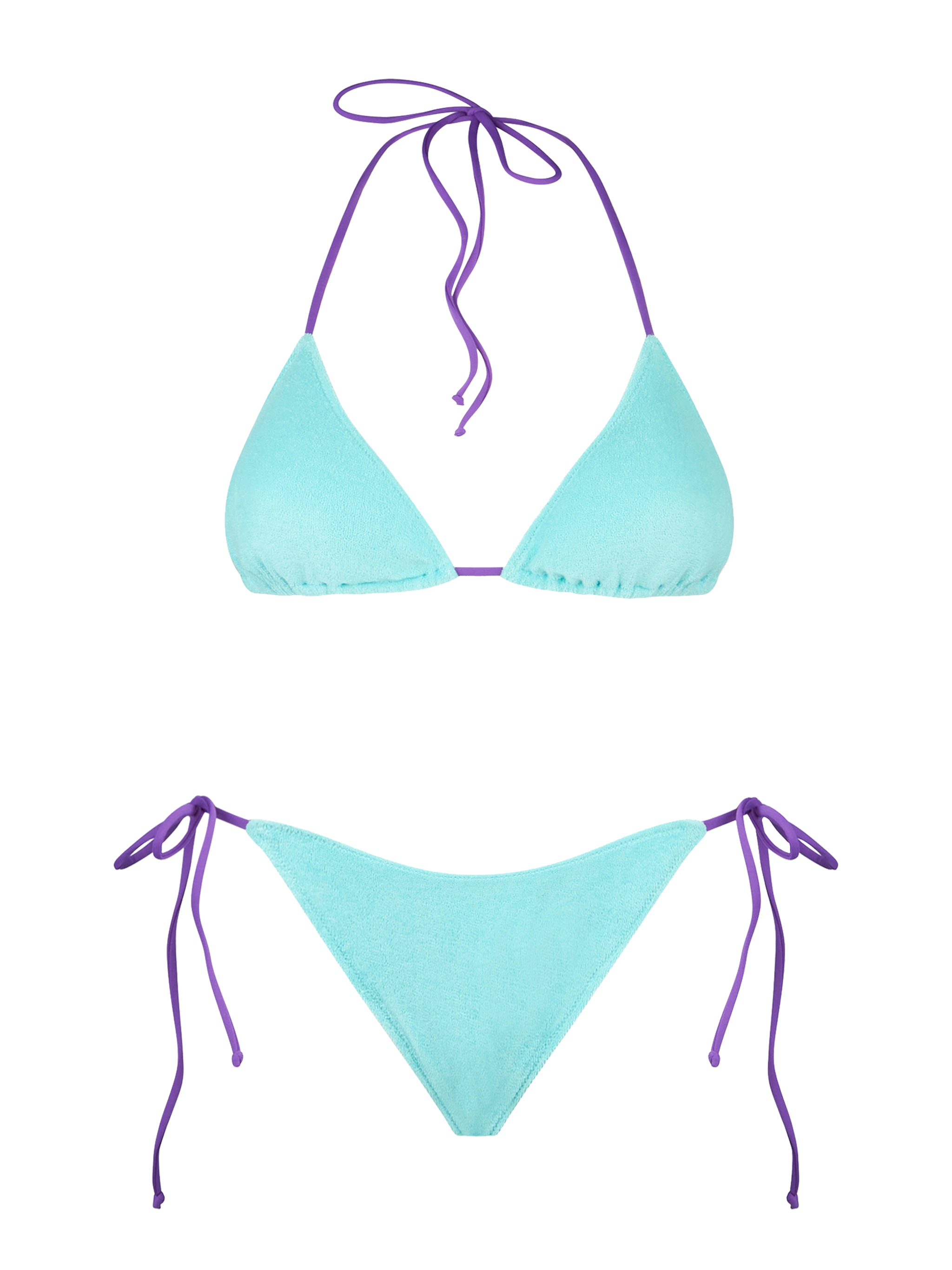 mc2-saint-barth-bikini-lucienne-in-tessuto-effetto-spugna-verde-acqua-special-ed image 1