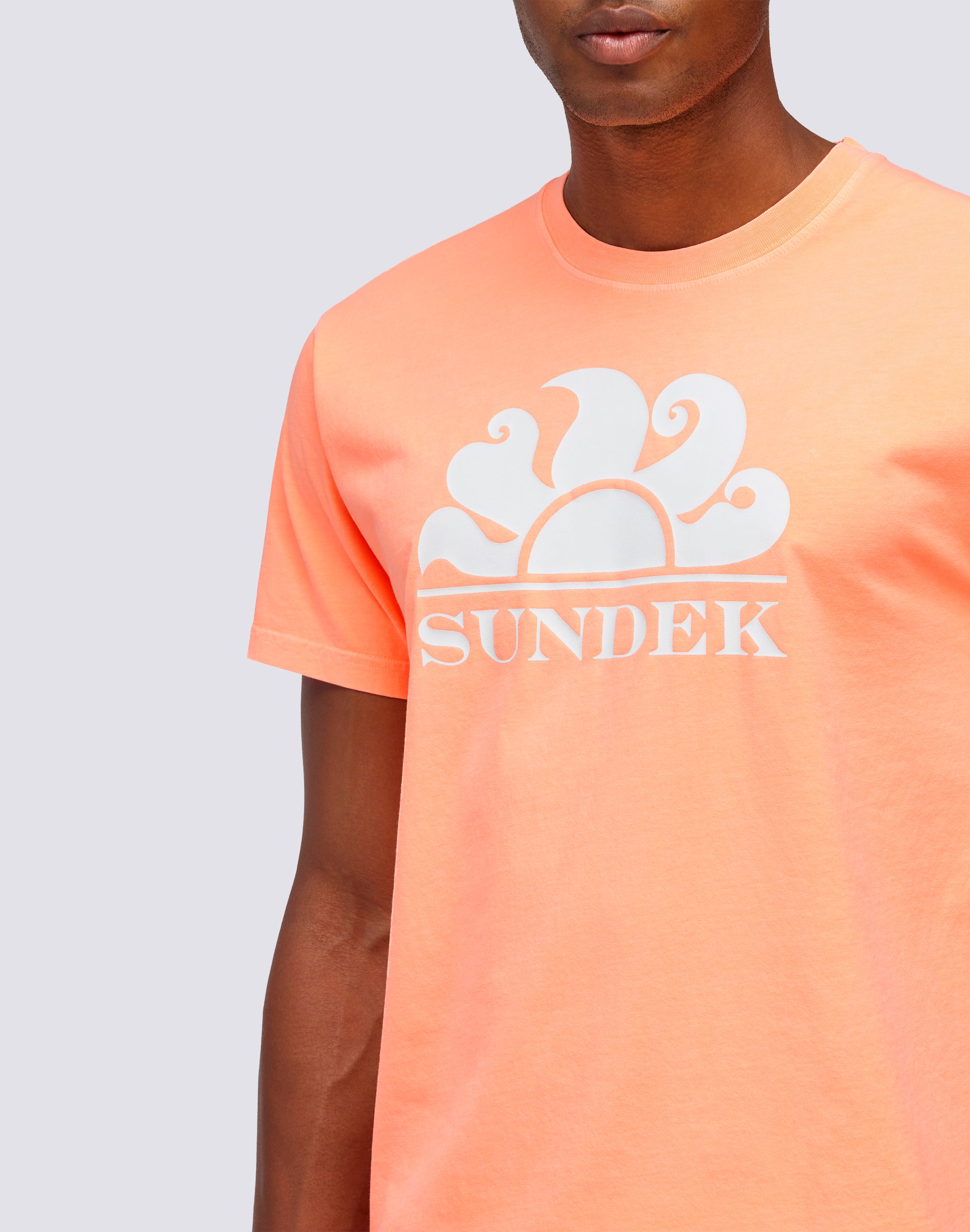 sundek-t-shirt-uomo-logo-stampato-in-cotone-a-mezze-maniche image 4