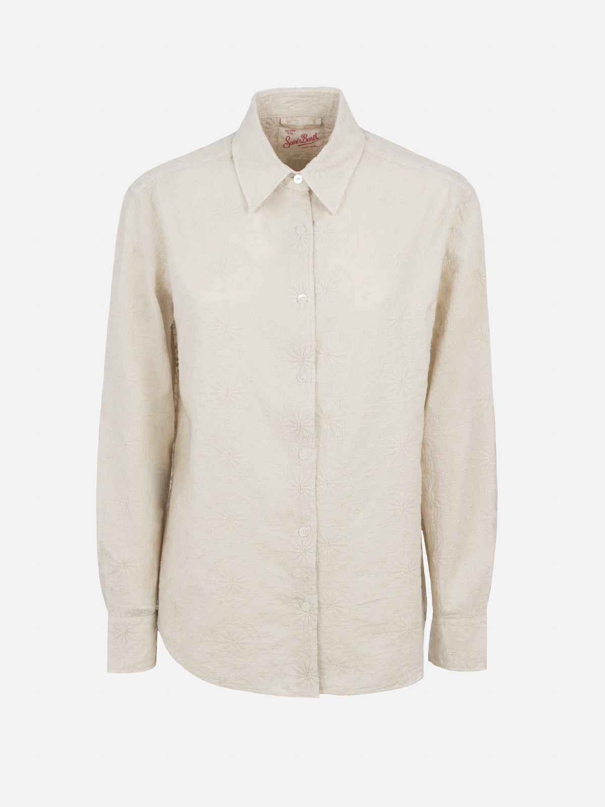 mc2-saint-barth-meredith-camicia-donna-in-cotone-sangallo-bianca image 4