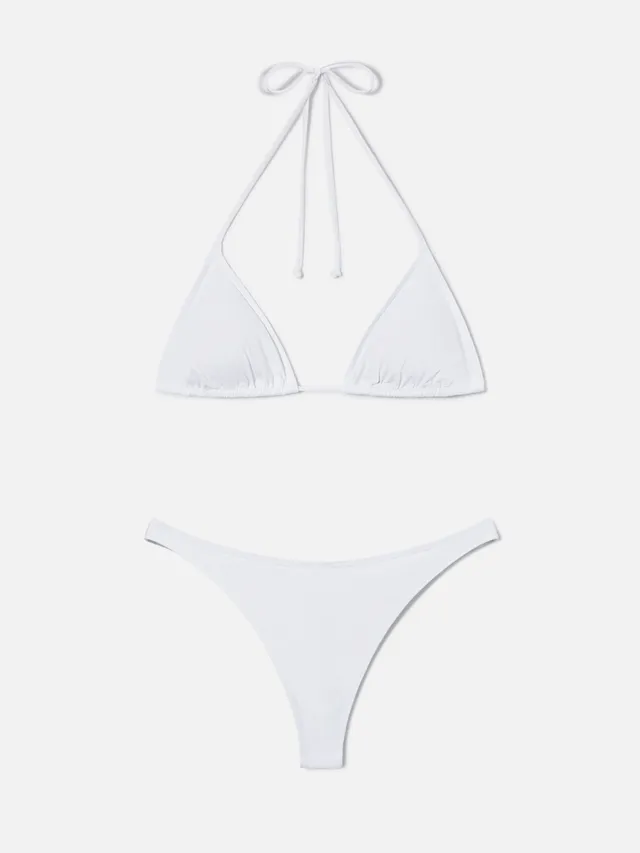 mc2-saint-barth-leah-naomi-bikini-a-triangolo-bianco-con-slip-brasiliano image 1