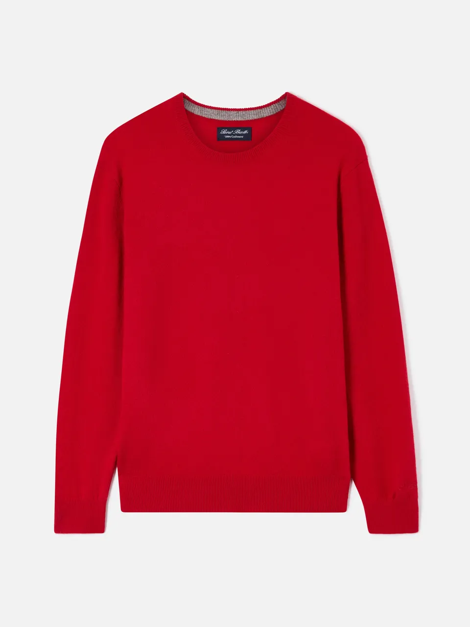 mc2-saint-barth-regent-maglione-girocollo-uomo-in-cashmere-rosso image 1