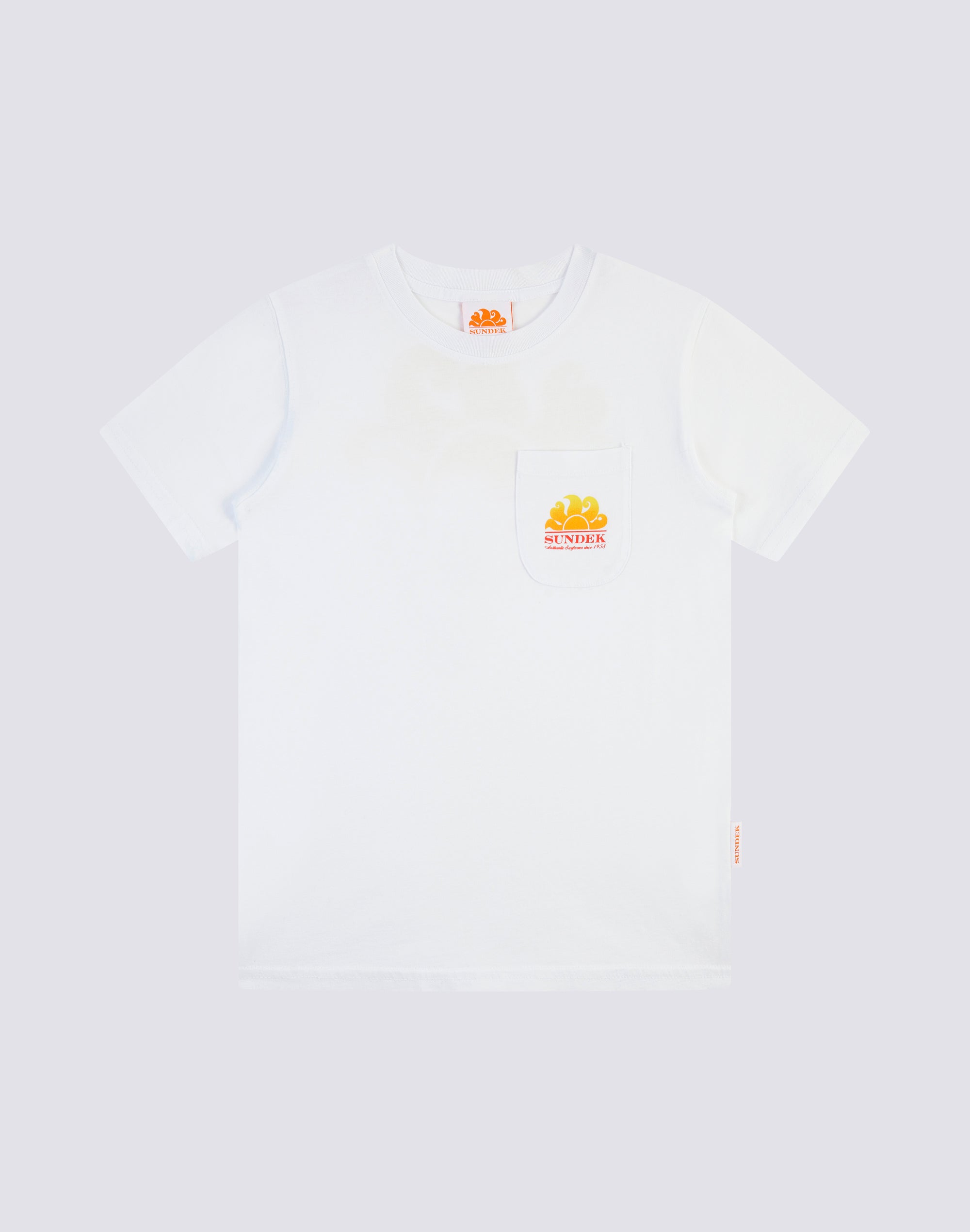 sundek-mini-new-herbert-t-shirt-bambino-con-taschino-e-logo-shaded-2 image 2