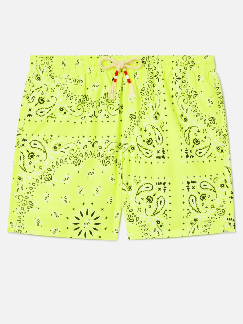 mc2-saint-barth-caprese-costume-da-mare-uomo-stampa-bandana-giallo-fluo image 1