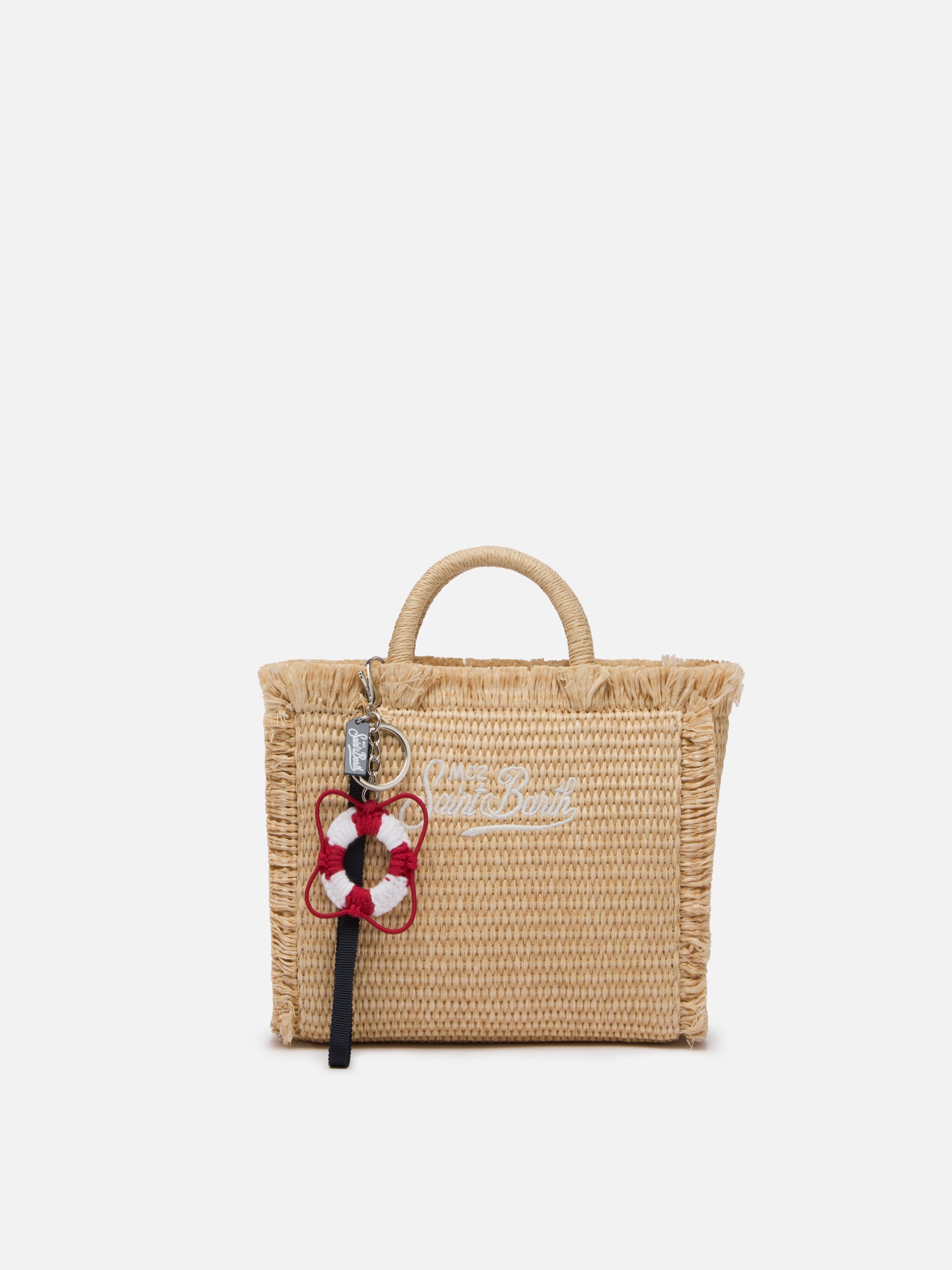 mc2-saint-barth-keyr002-portachiavi-charm-salvagente-crochet-bianco image 2
