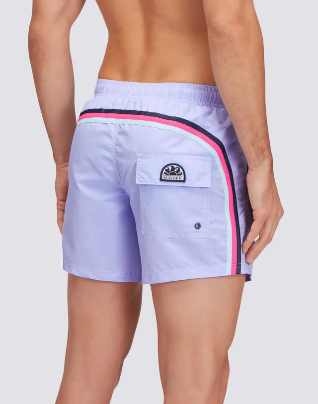 sundek-iconic-taffeta-costume-mare-uomo-corto-vita-elasticata image 1