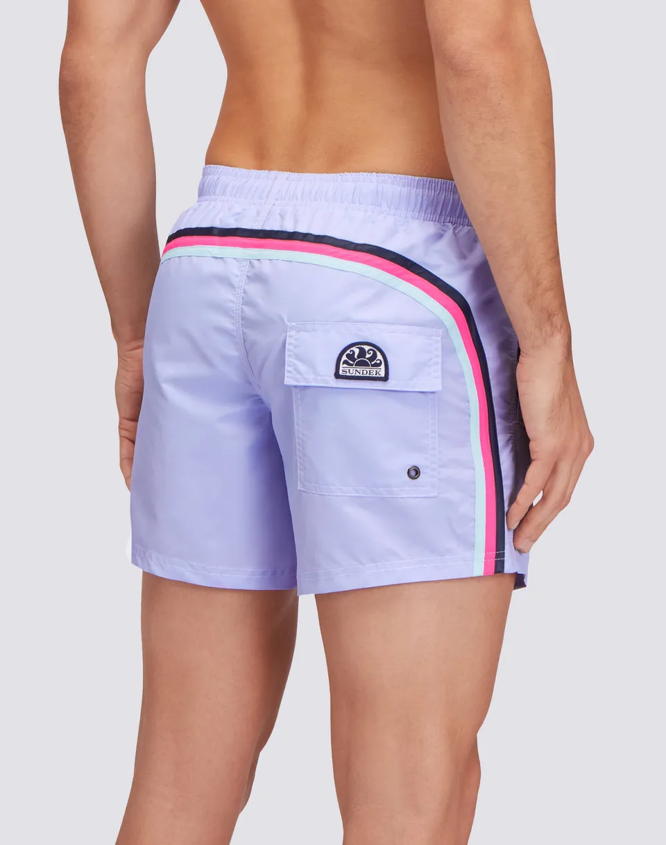 sundek-iconic-taffeta-costume-mare-uomo-corto-vita-elasticata image 1